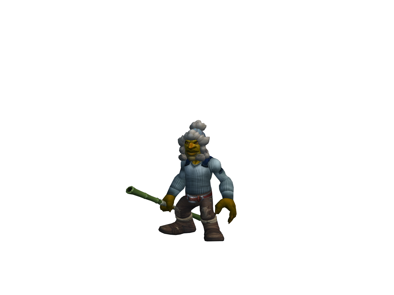 Oui 3D character render