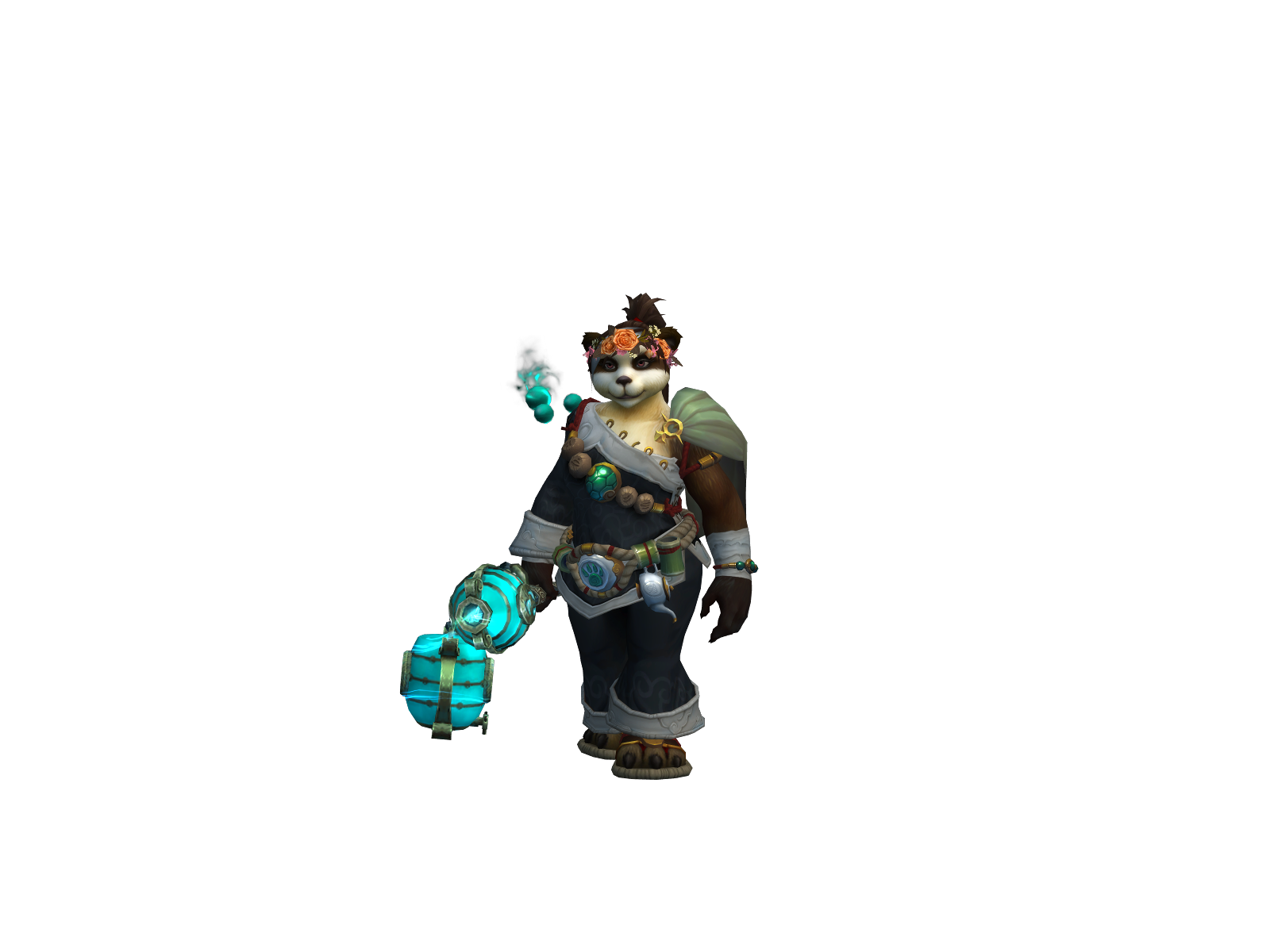 Neekotea 3D character render