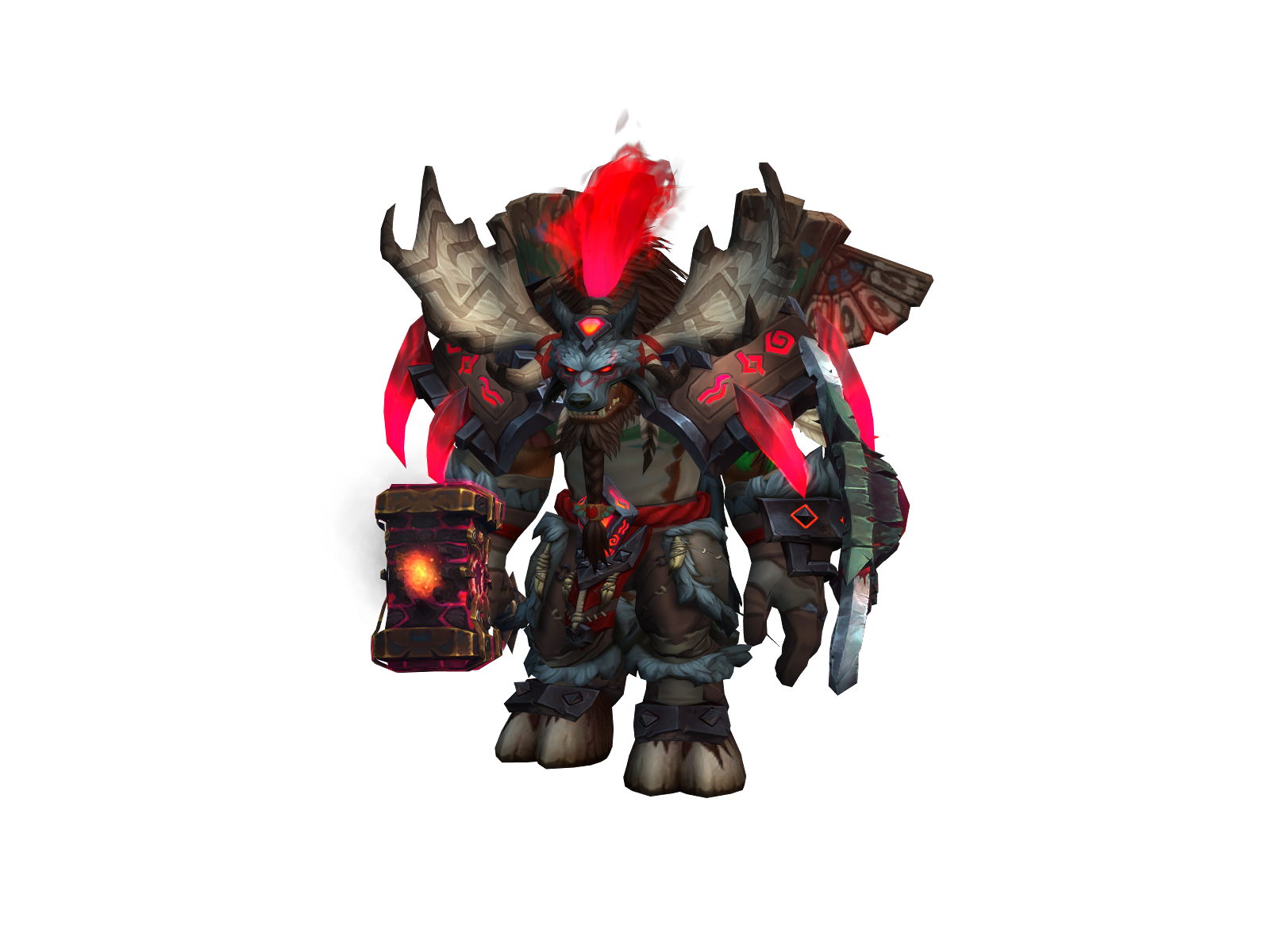 Xharman 3D character render