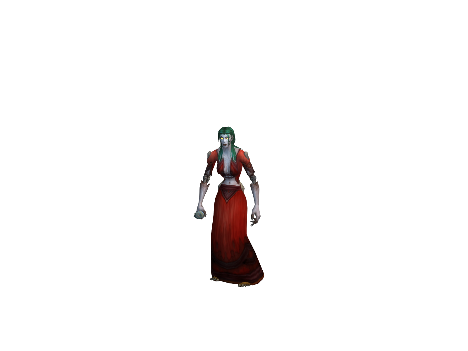 Gravekeeper 3D character render
