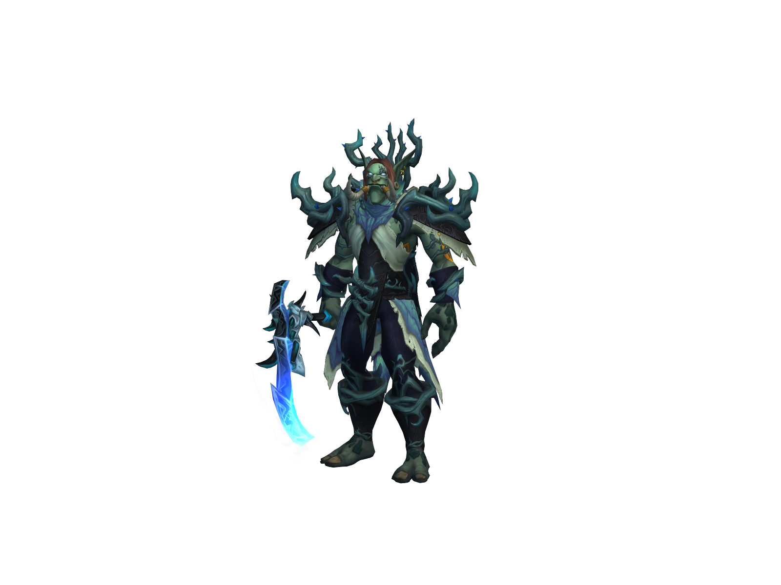 Freakout 3D character render