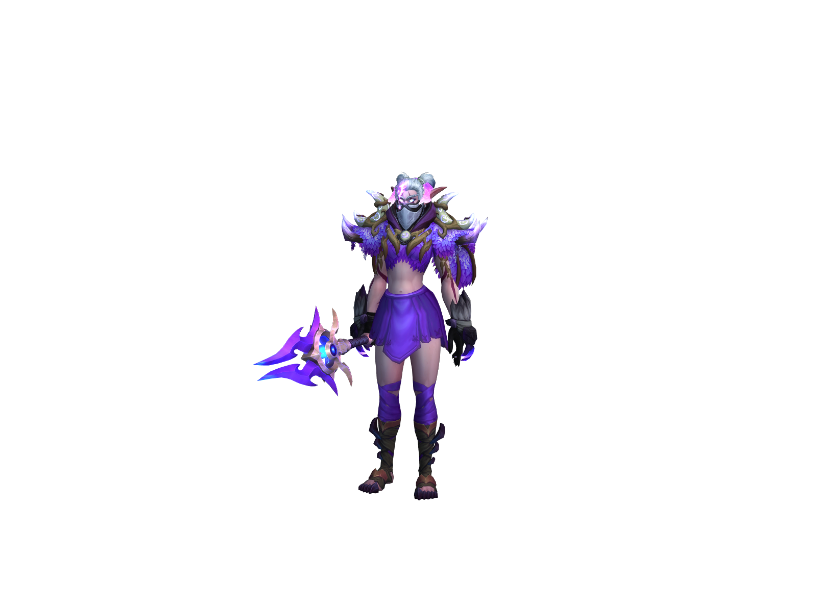 Needbuffs 3D character render