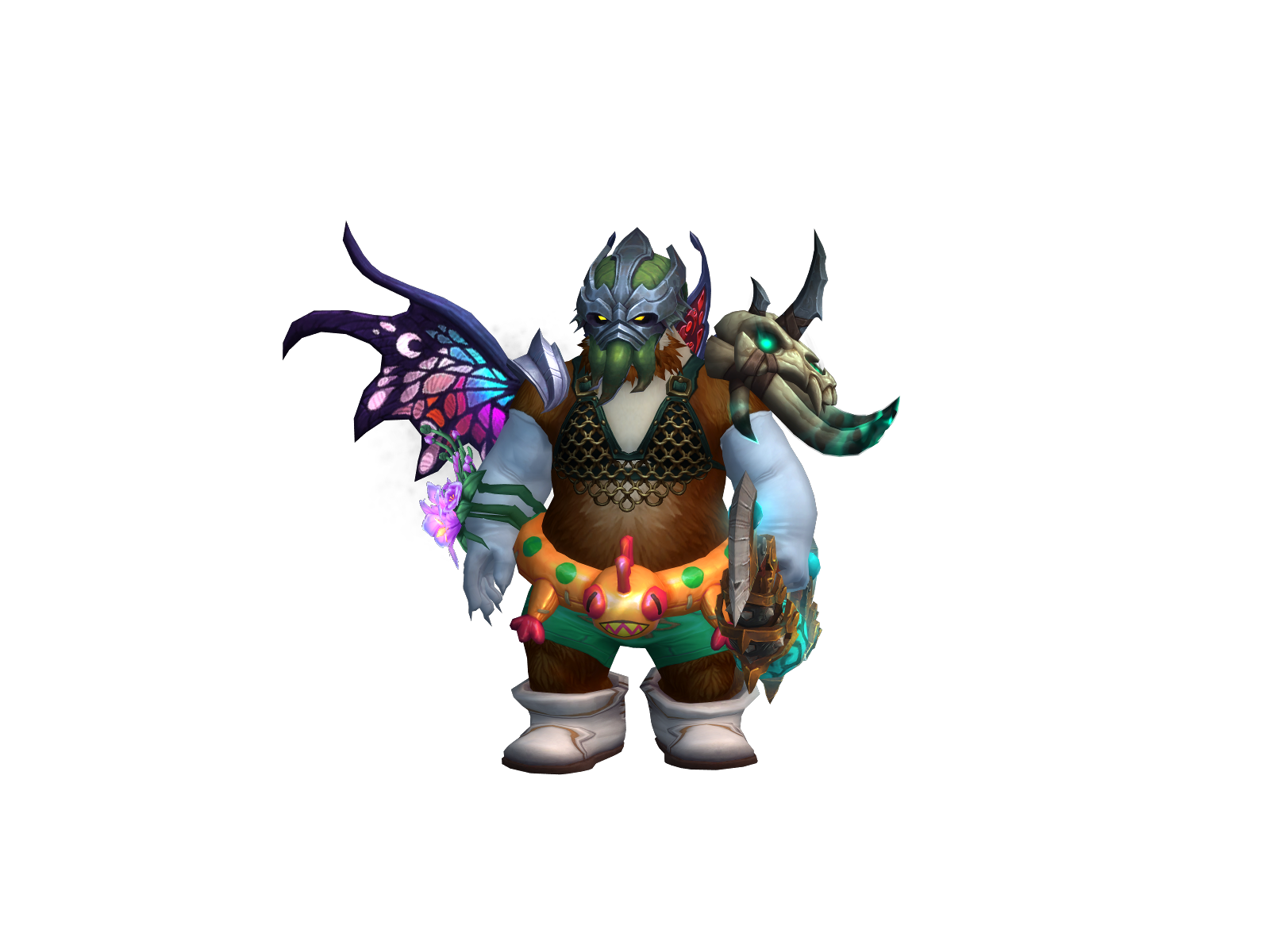 Rotundpepega 3D character render