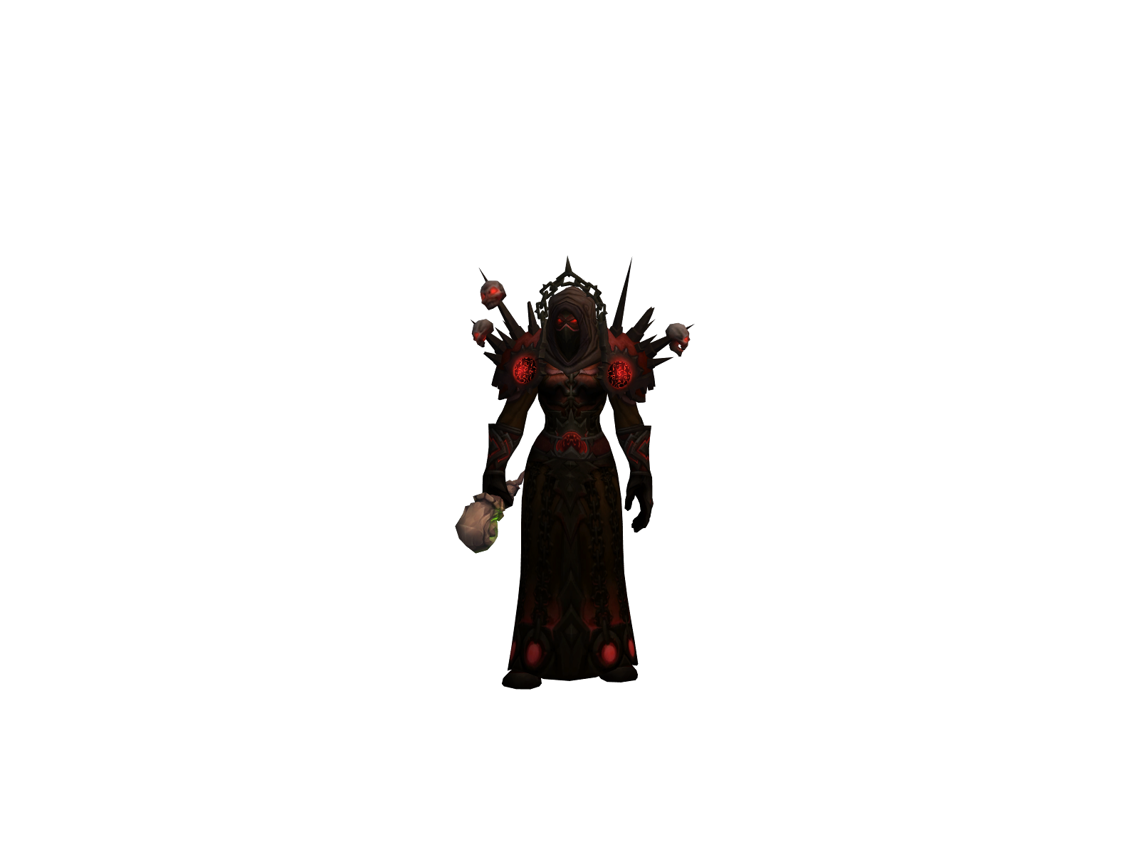 Ghostgore 3D character render