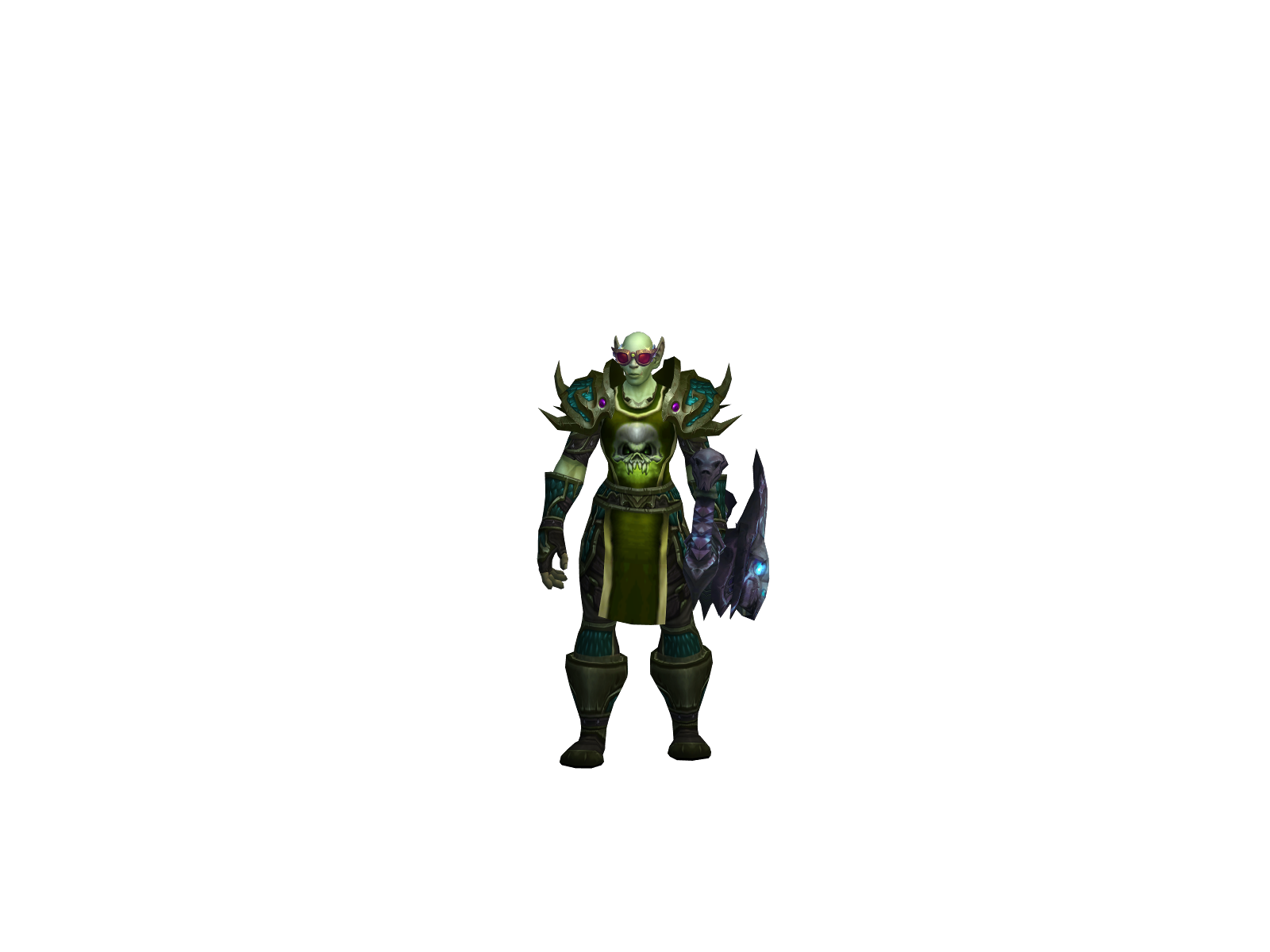 Trapflex 3D character render