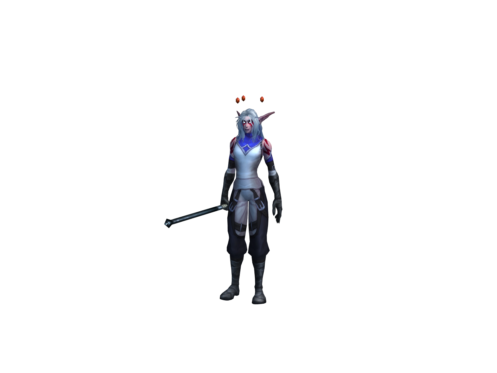 Moongeria 3D character render