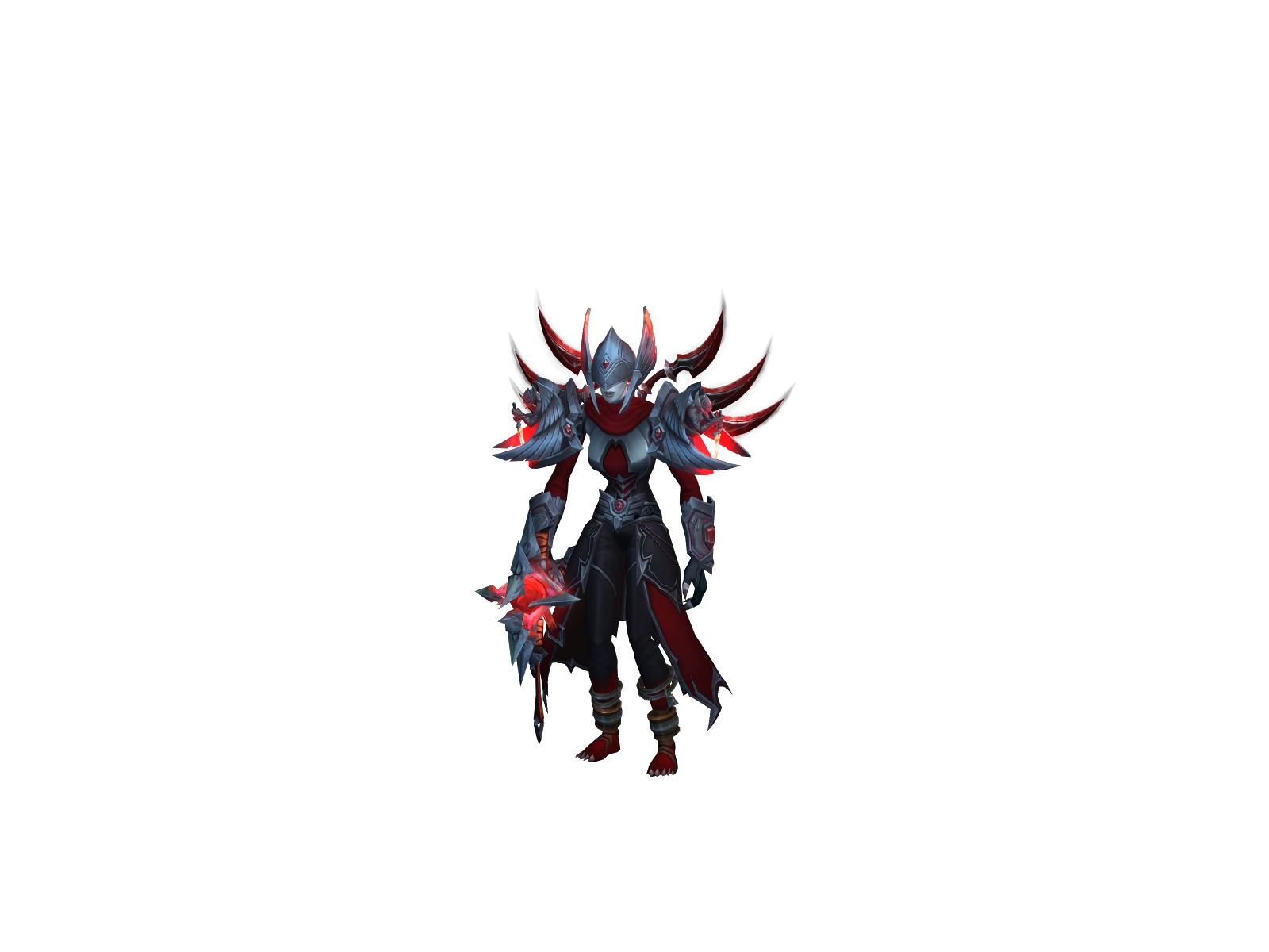 Malignantwoe 3D character render