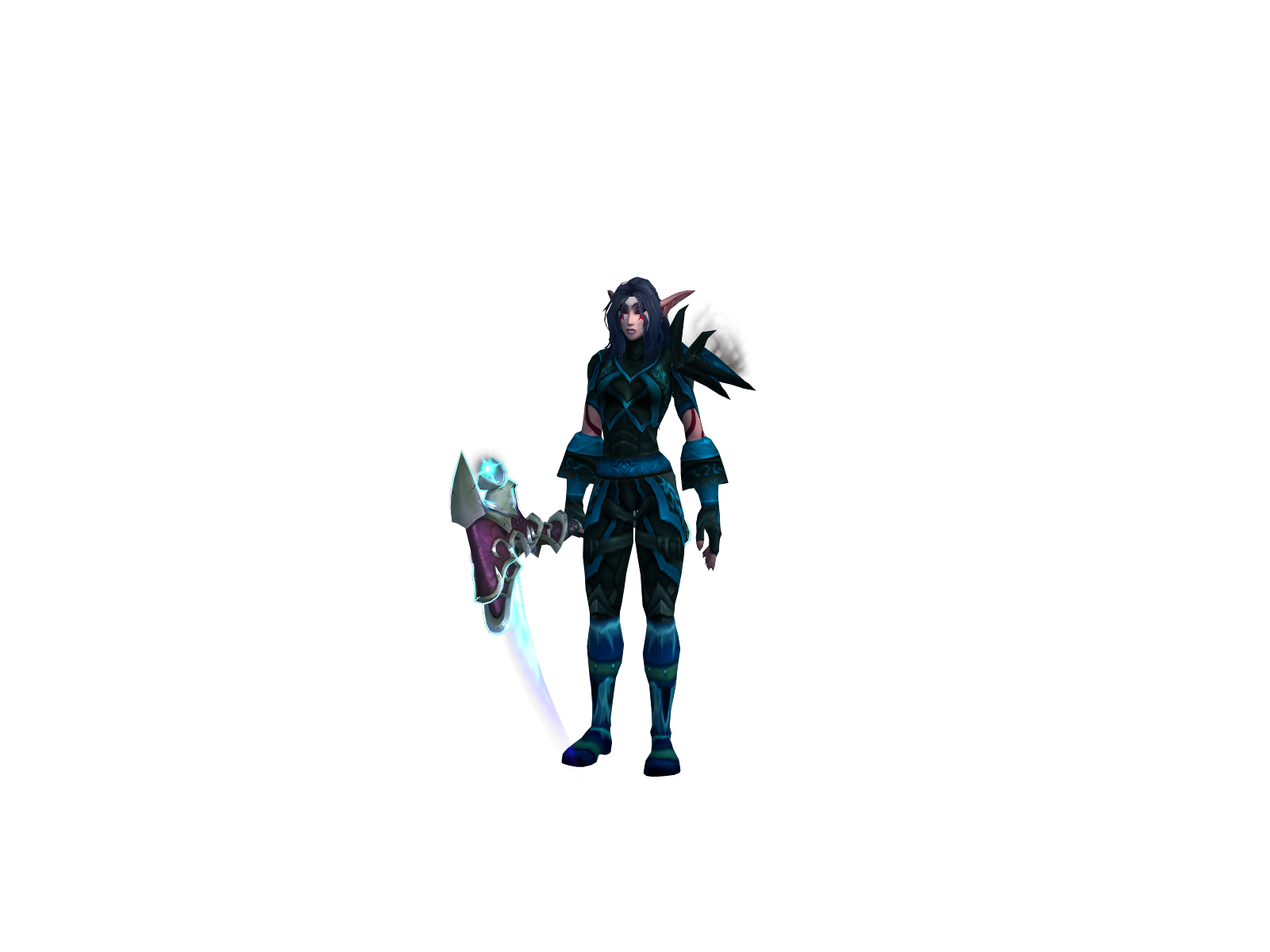 Teprey 3D character render
