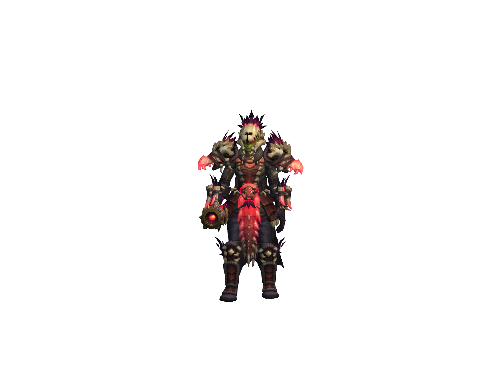 Homa 3D character render