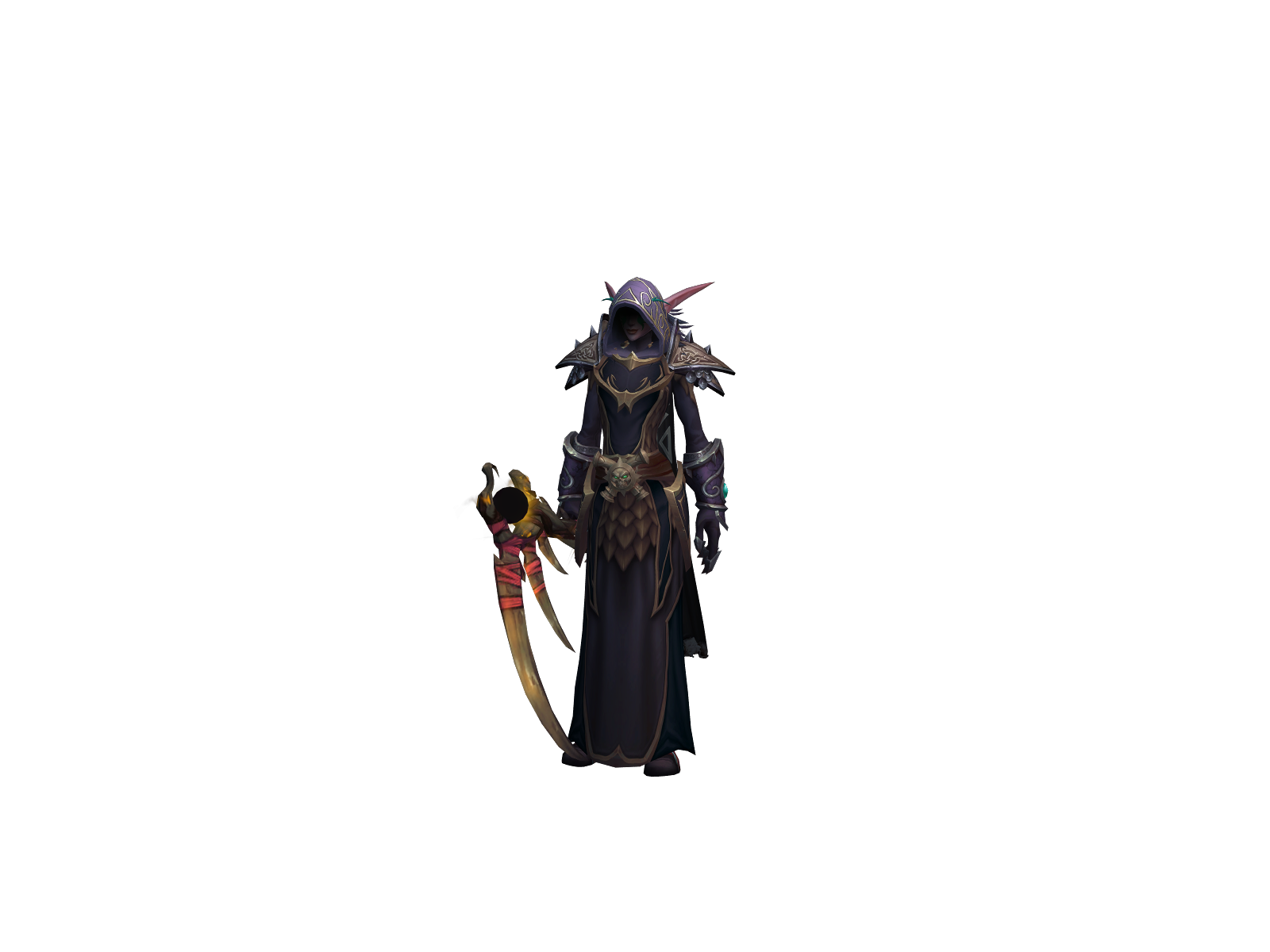 Efilrofedroh 3D character render
