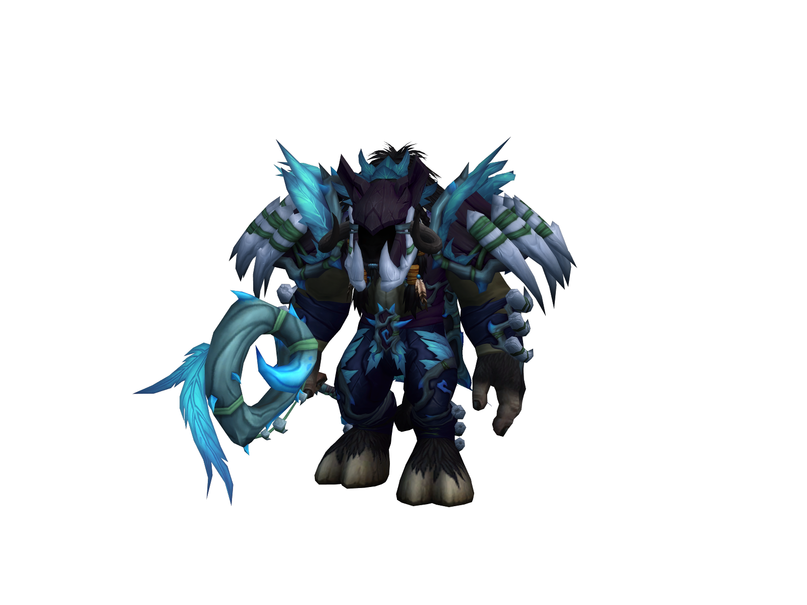 Drzul 3D character render