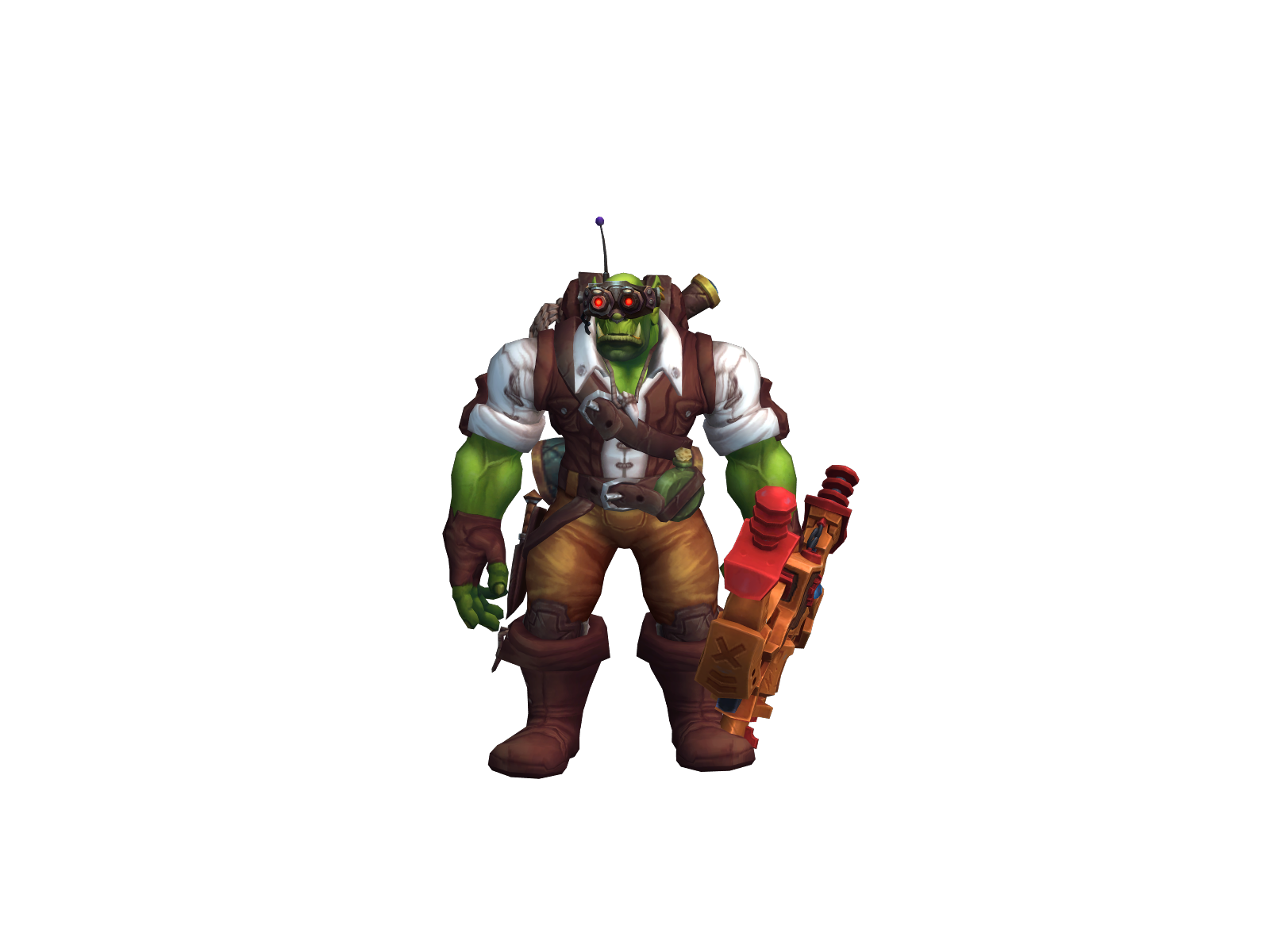 Chickhen 3D character render