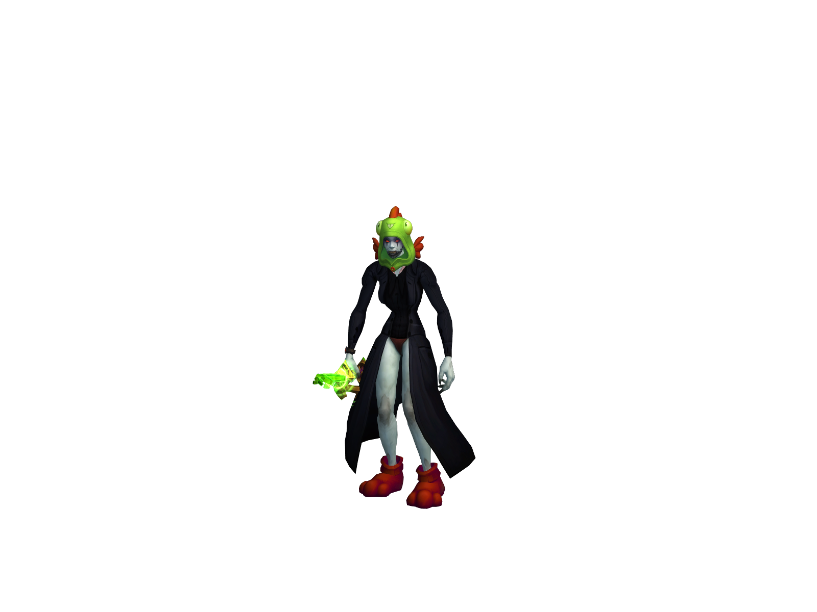 Lukuku 3D character render