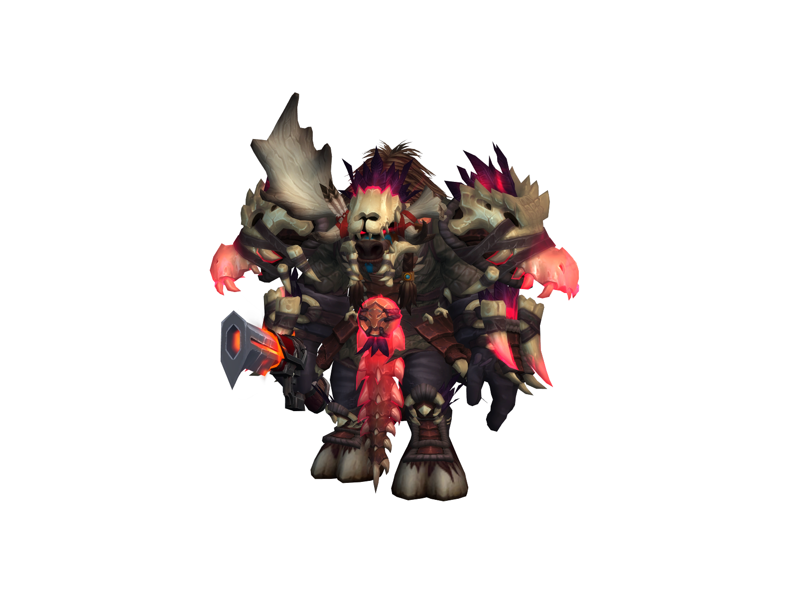 Offshots 3D character render