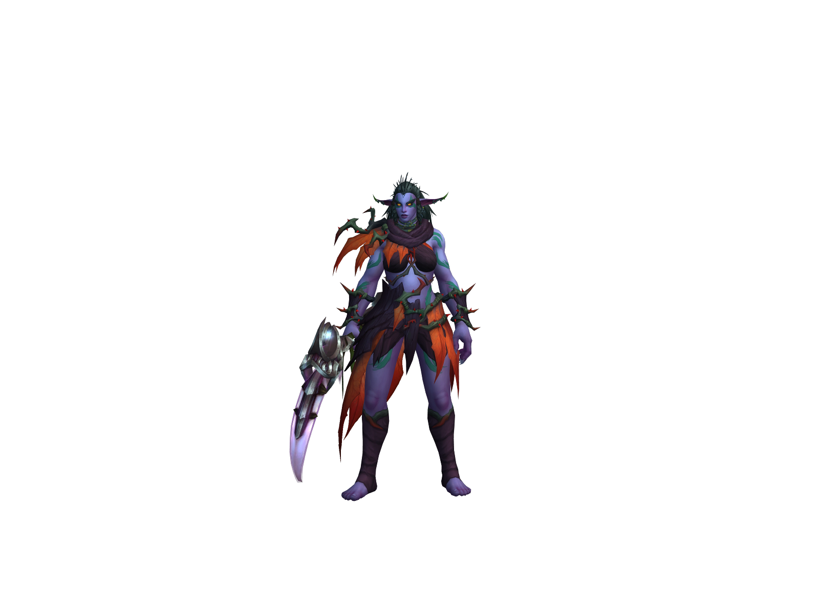 Veloisè 3D character render