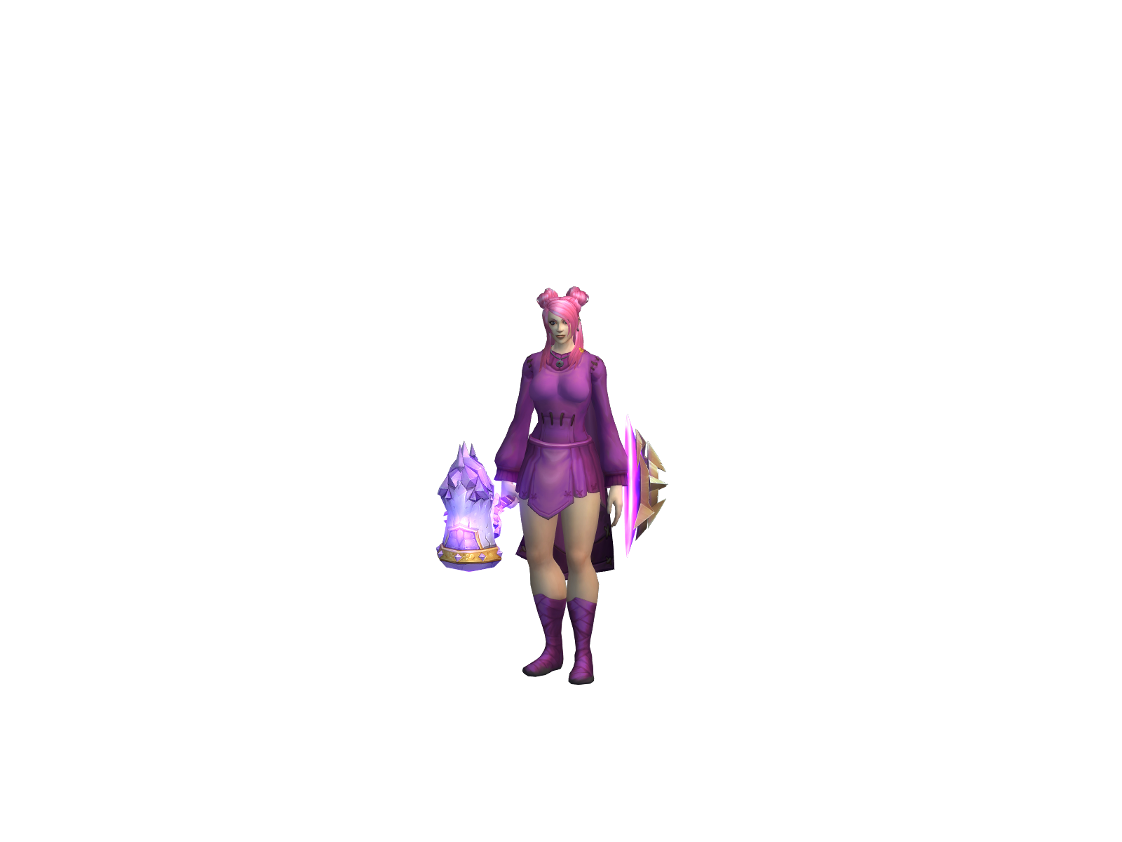 Magisterium 3D character render