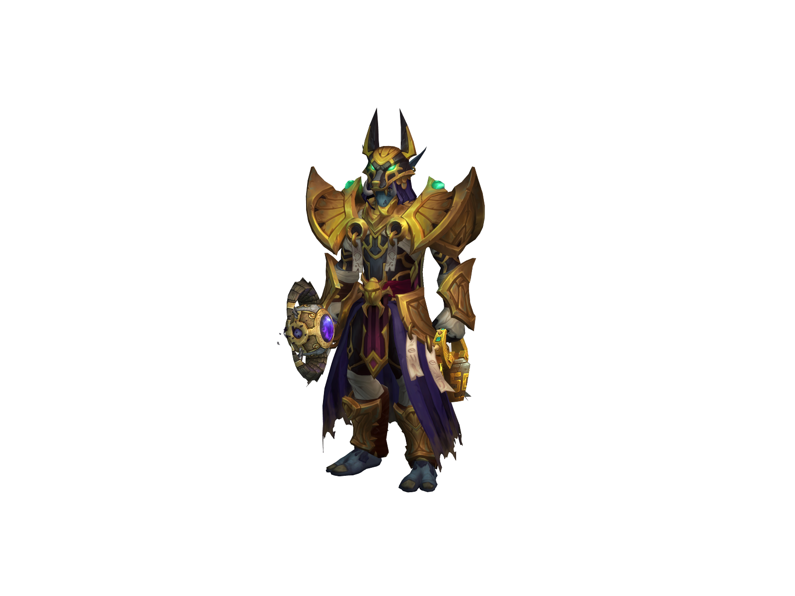 Dogshadow 3D character render