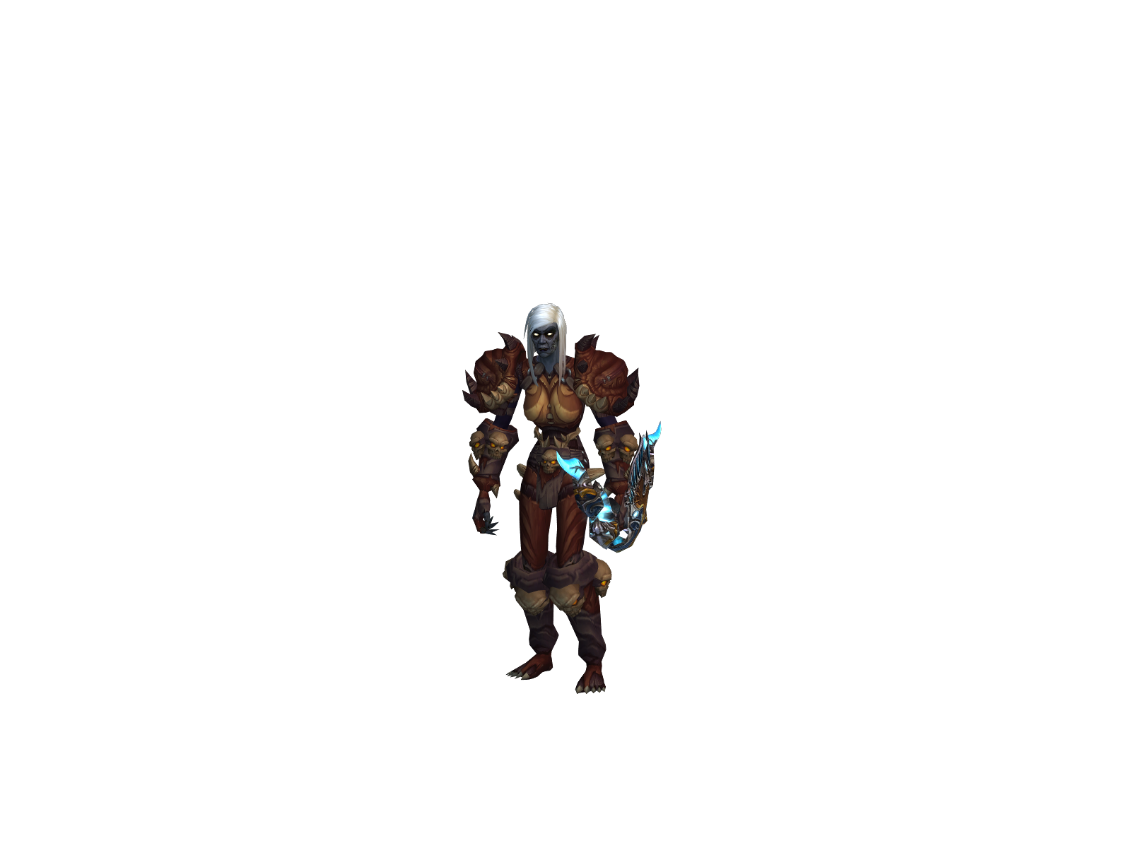 Akara 3D character render