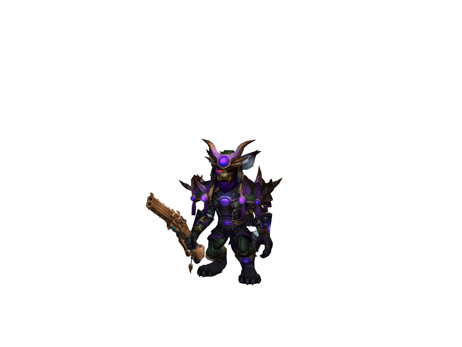 Droutx 3D character render