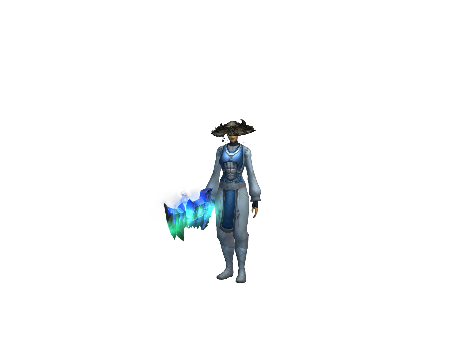 Mallgrab 3D character render