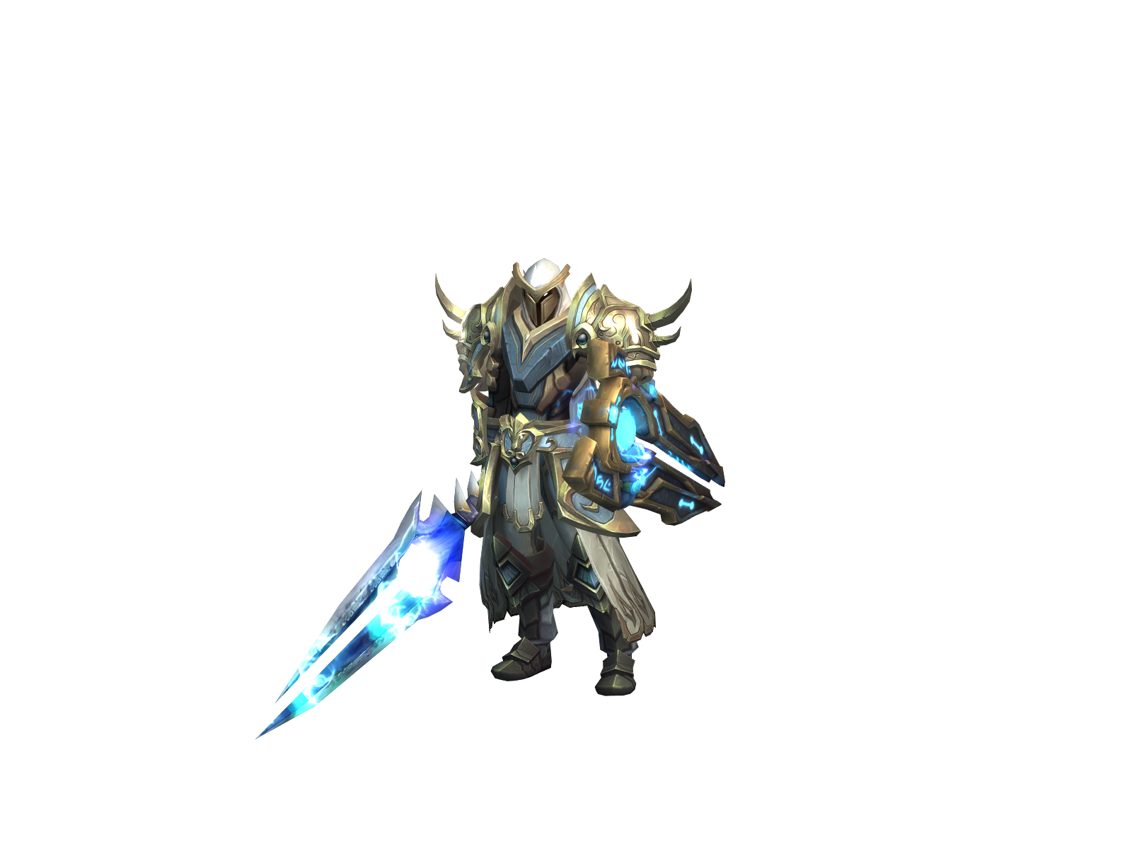 Proladin 3D character render