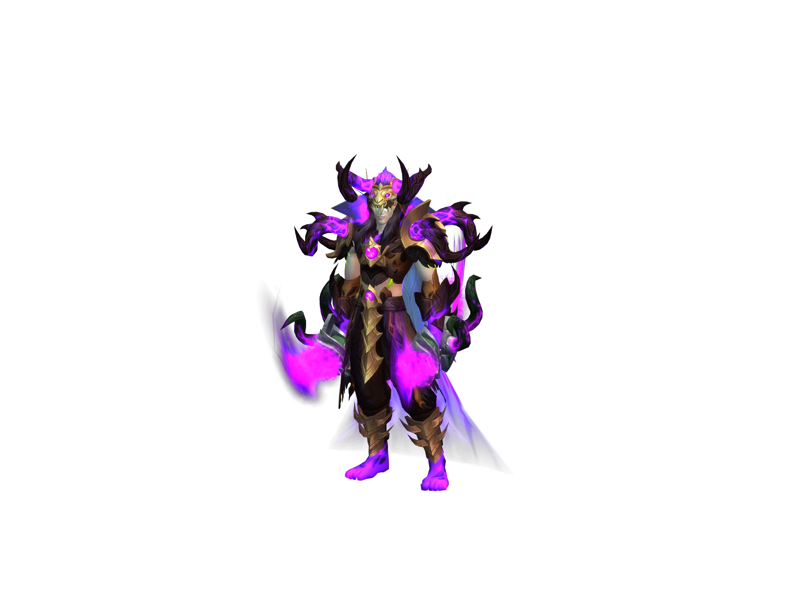 Rluz 3D character render