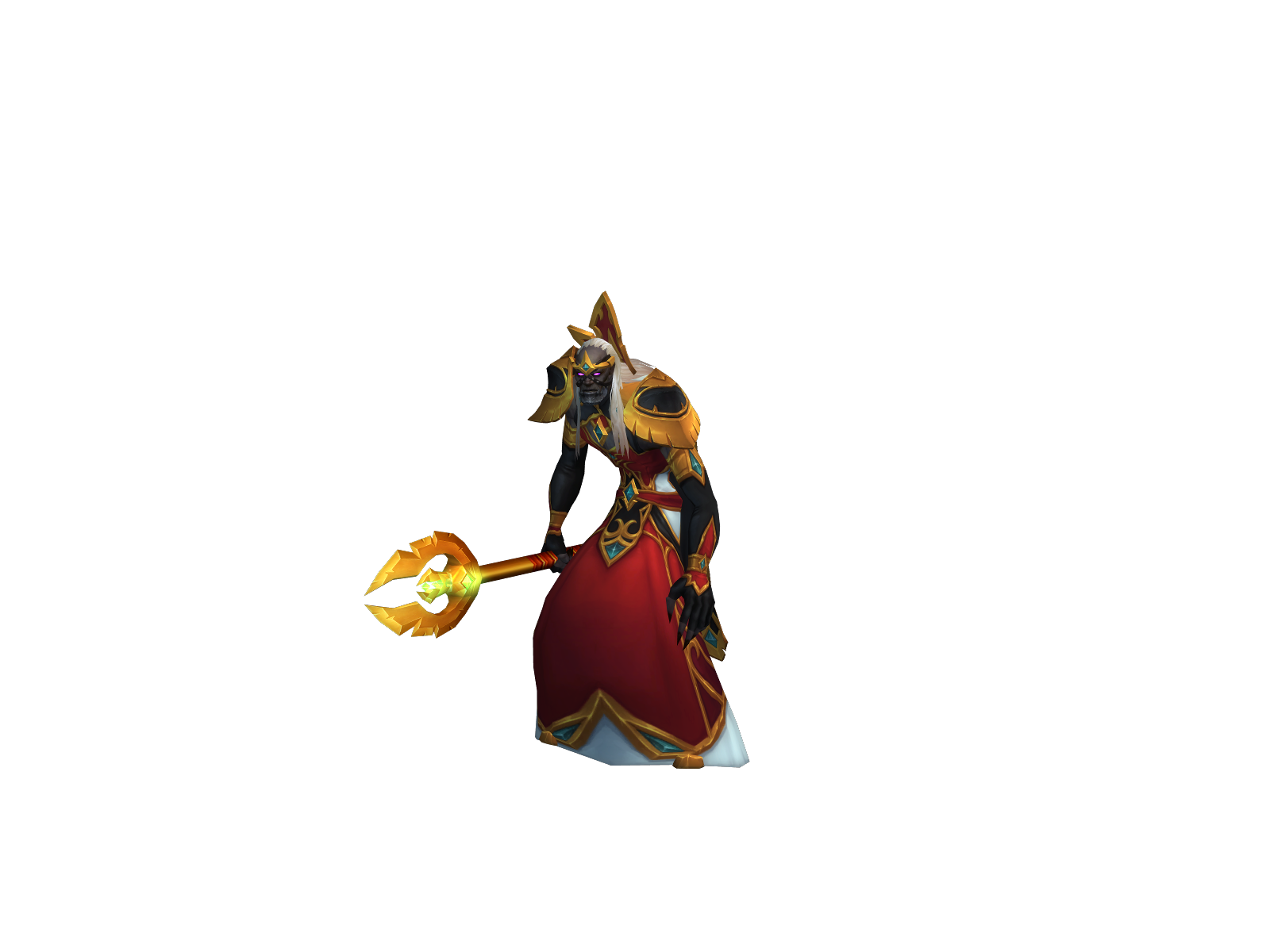 Végèta 3D character render