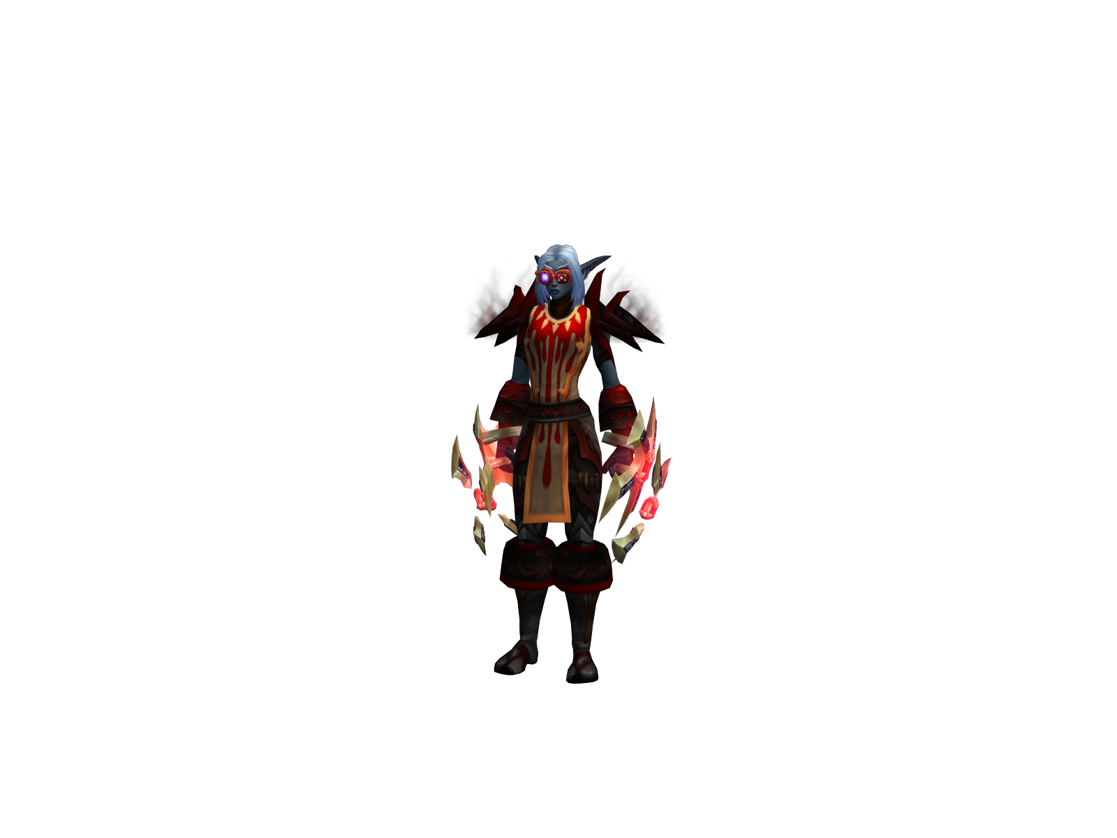 Rousini 3D character render