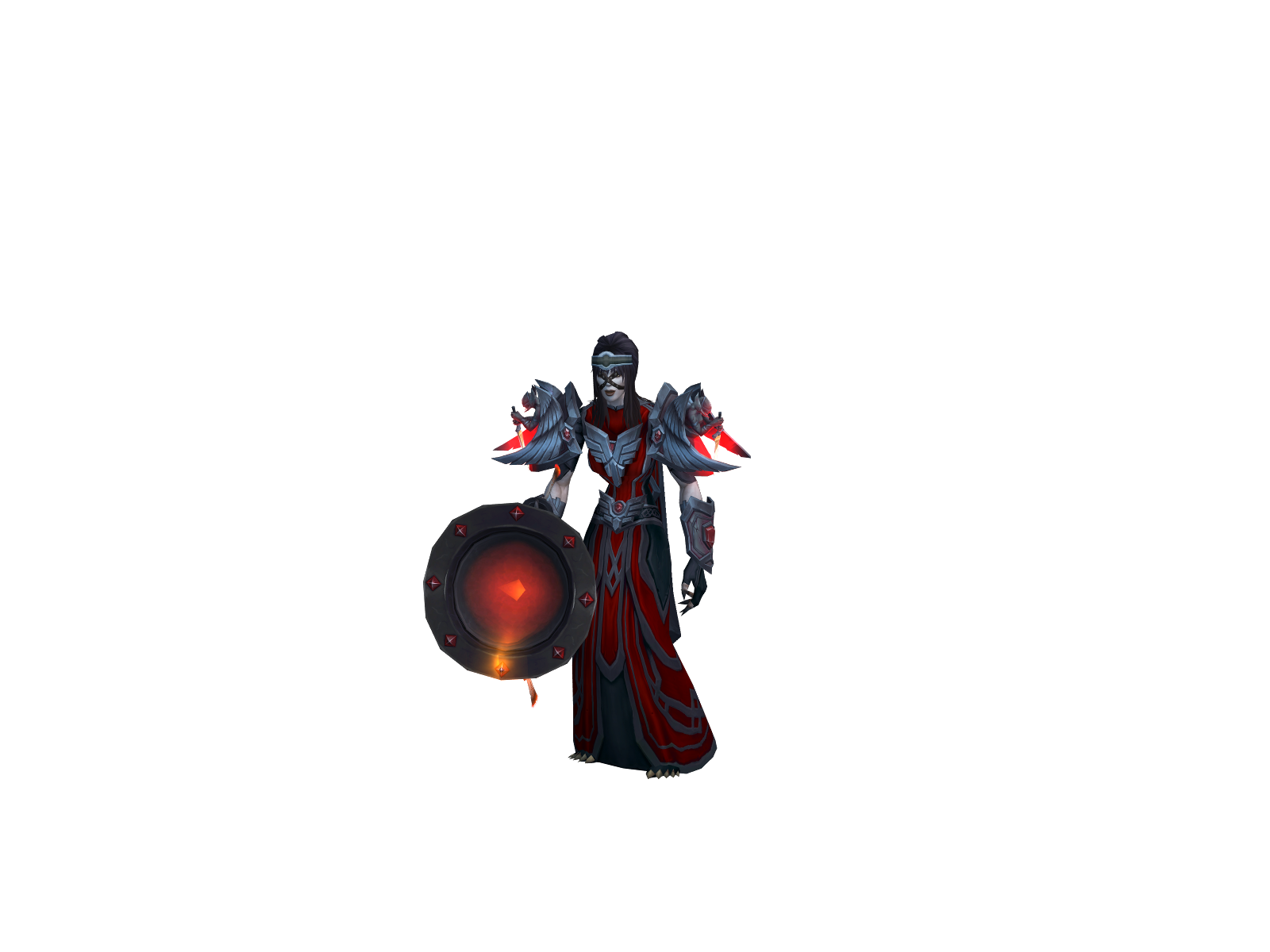 Ràchel 3D character render