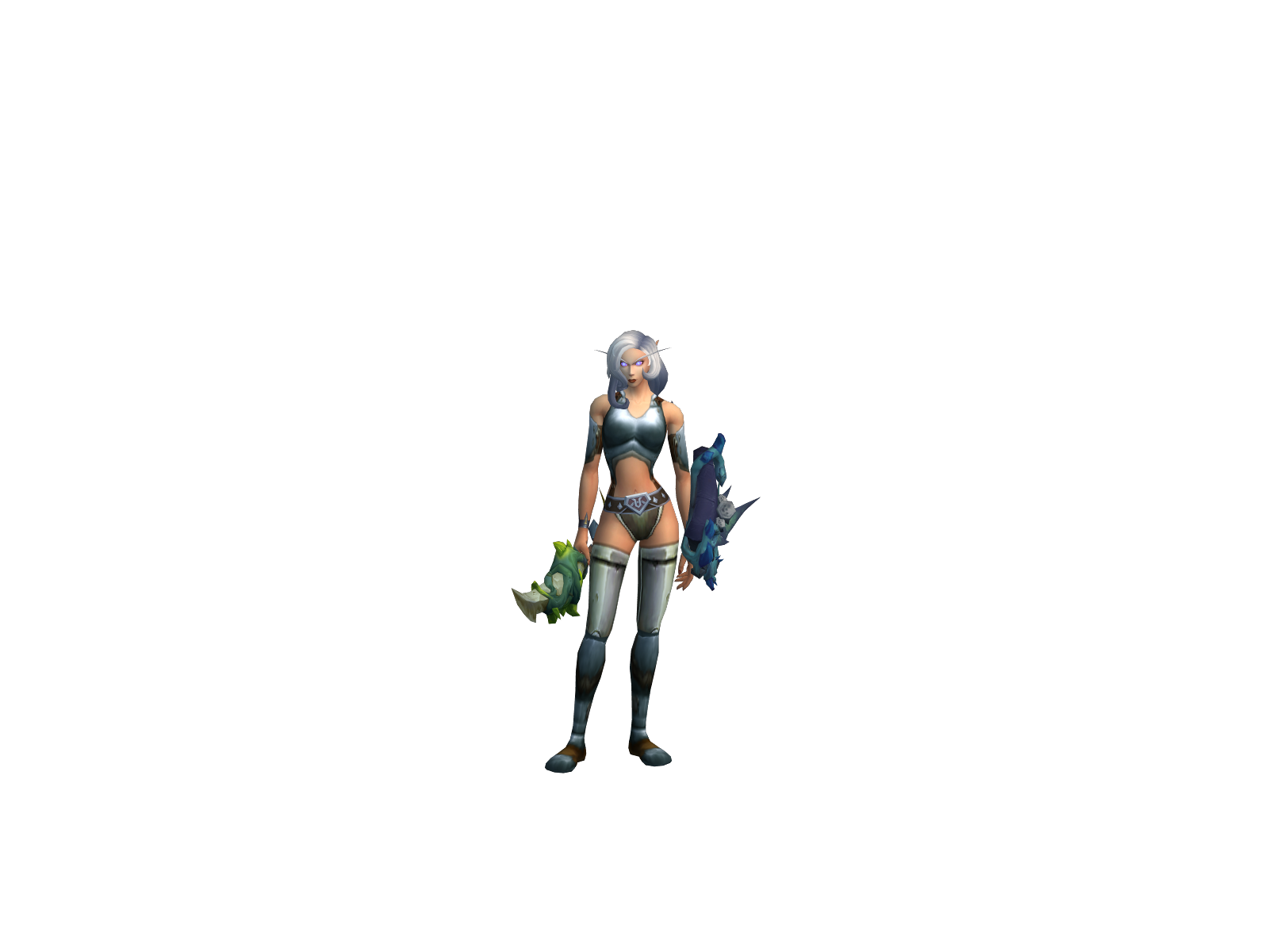 Babymomo 3D character render
