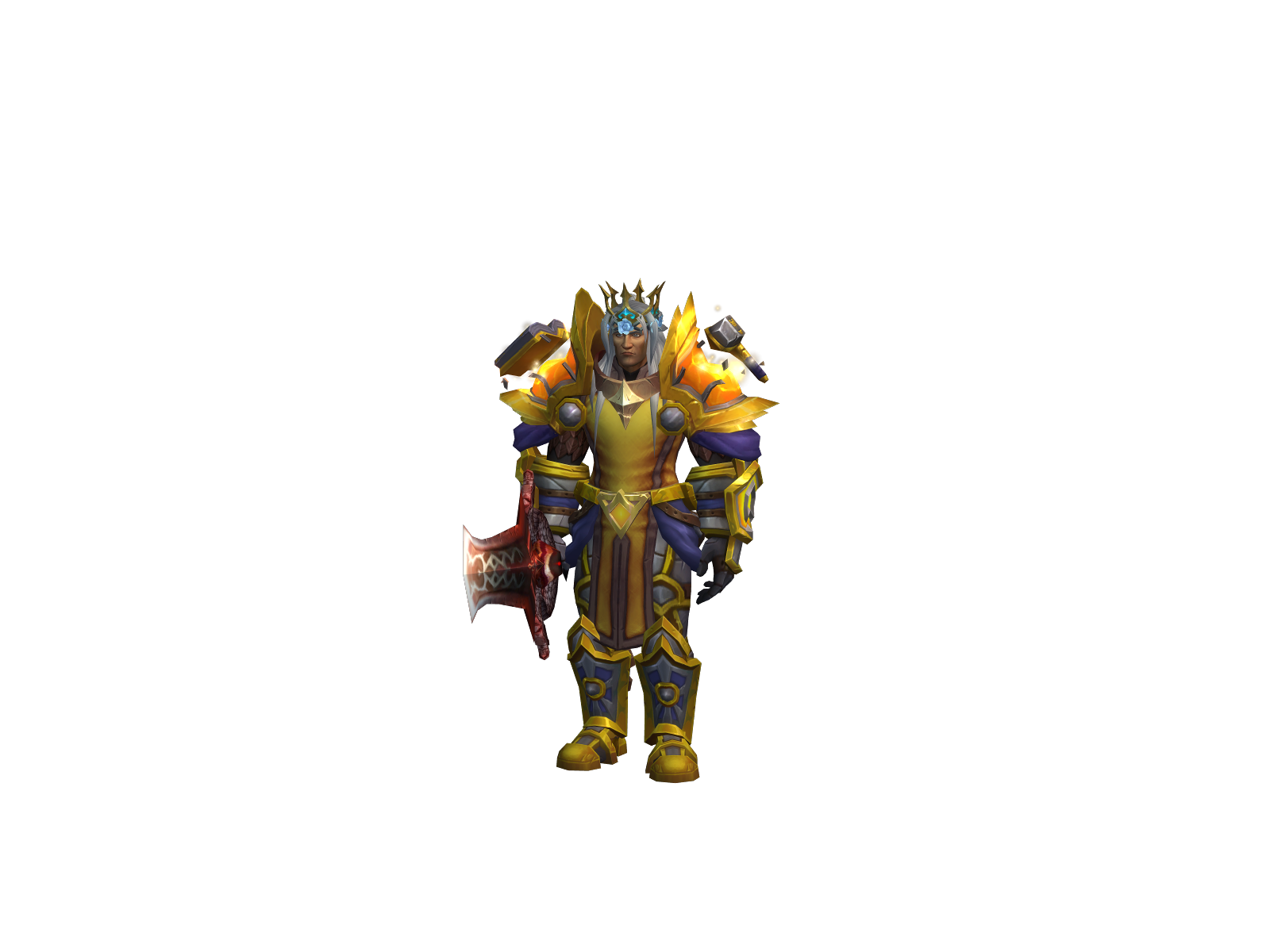 Sárge 3D character render