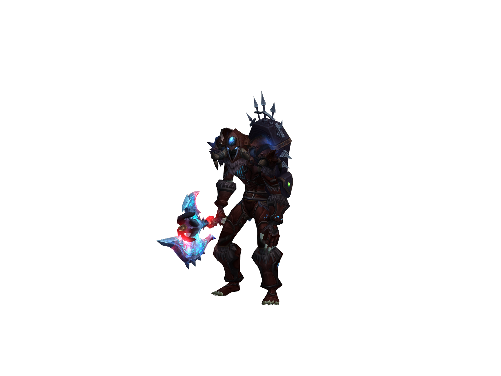 Porphyricus 3D character render