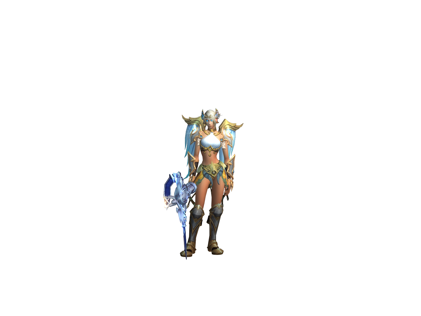 Justfaith 3D character render