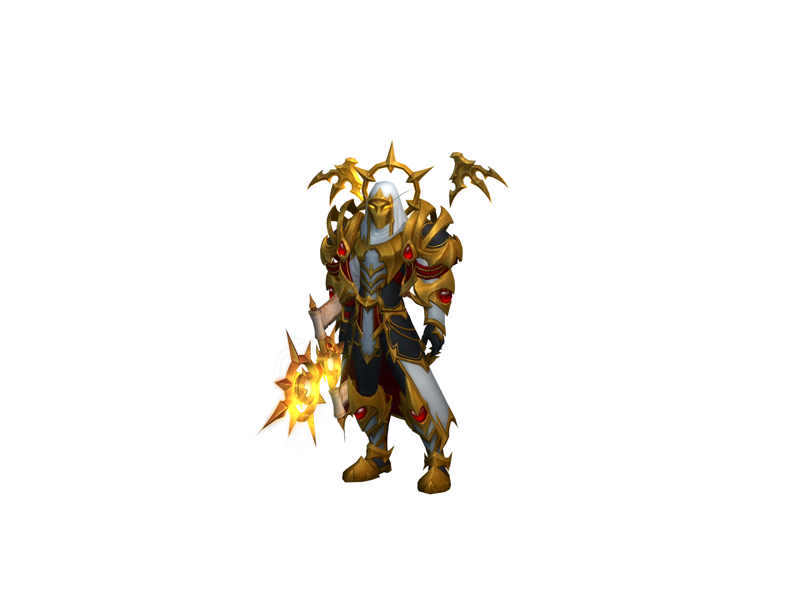 Preachie 3D character render