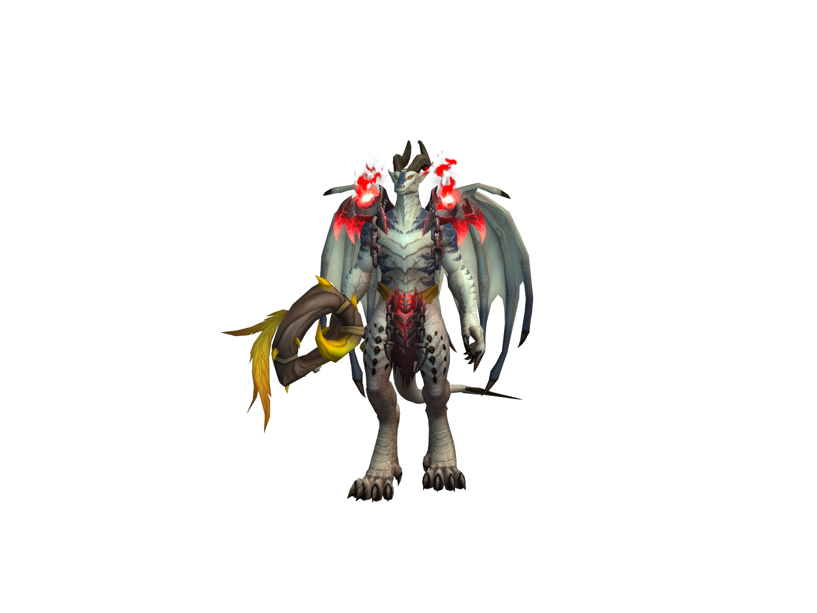 Dragonbloke 3D character render