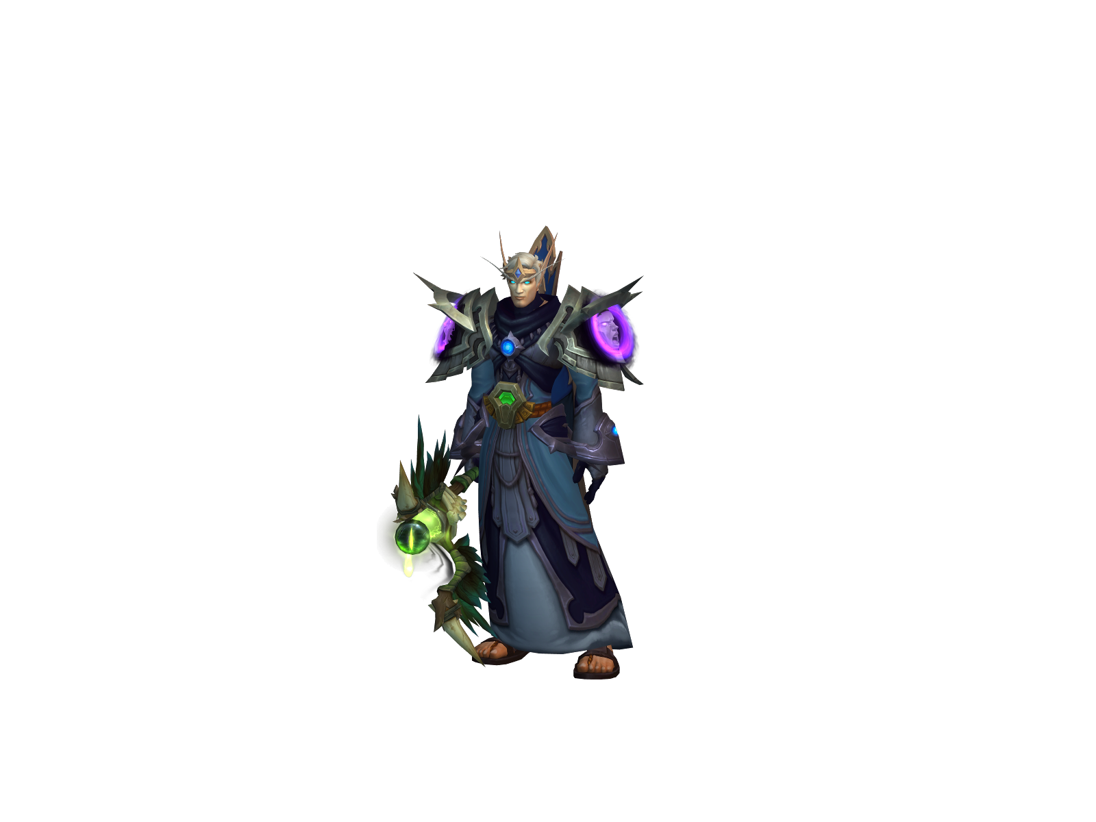 Voidseer 3D character render