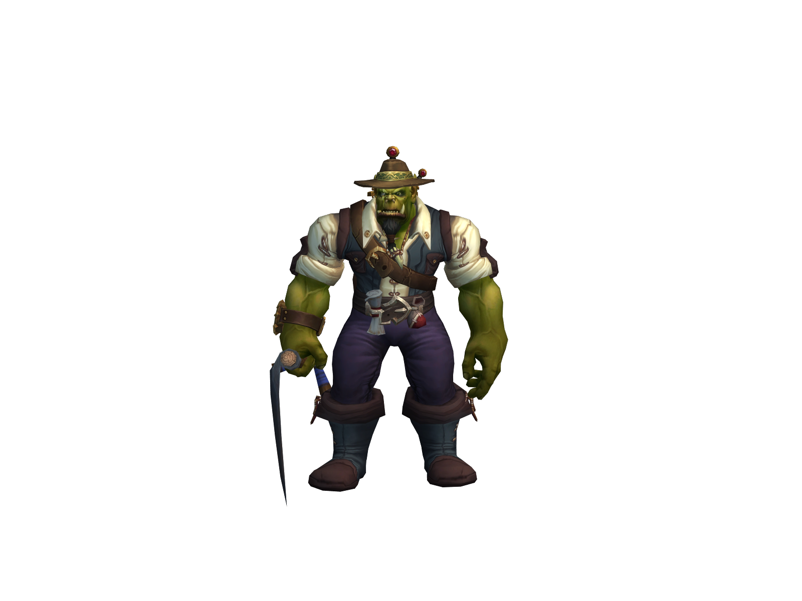 Neroveus 3D character render
