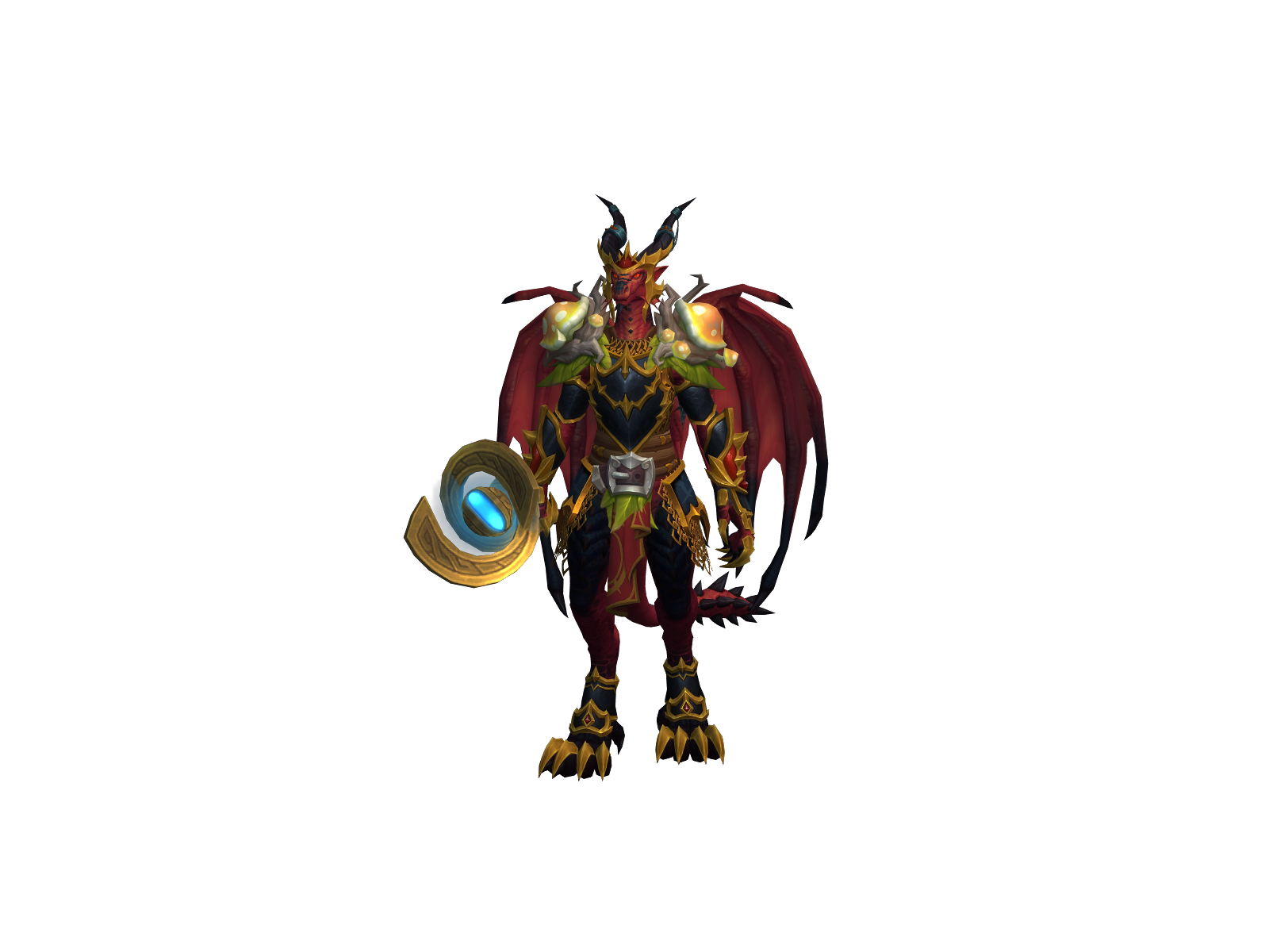 Sassyebony 3D character render