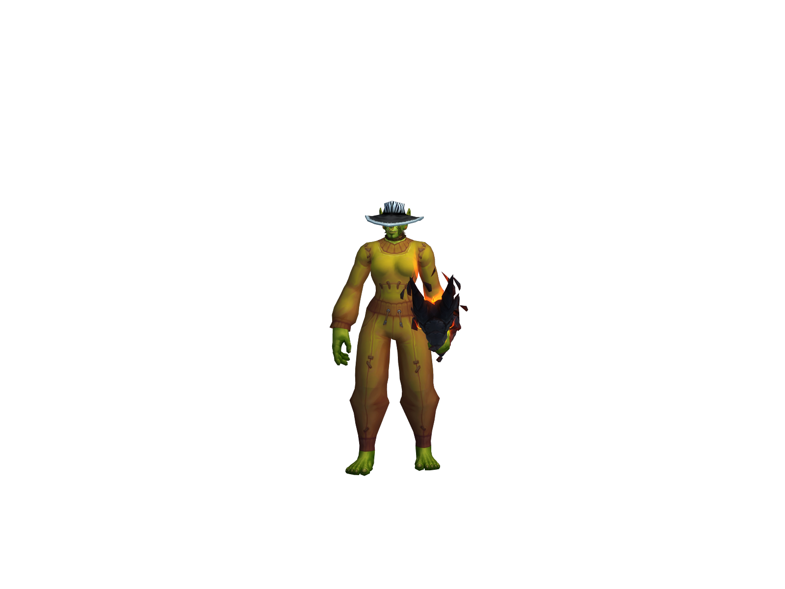 Cruciel 3D character render