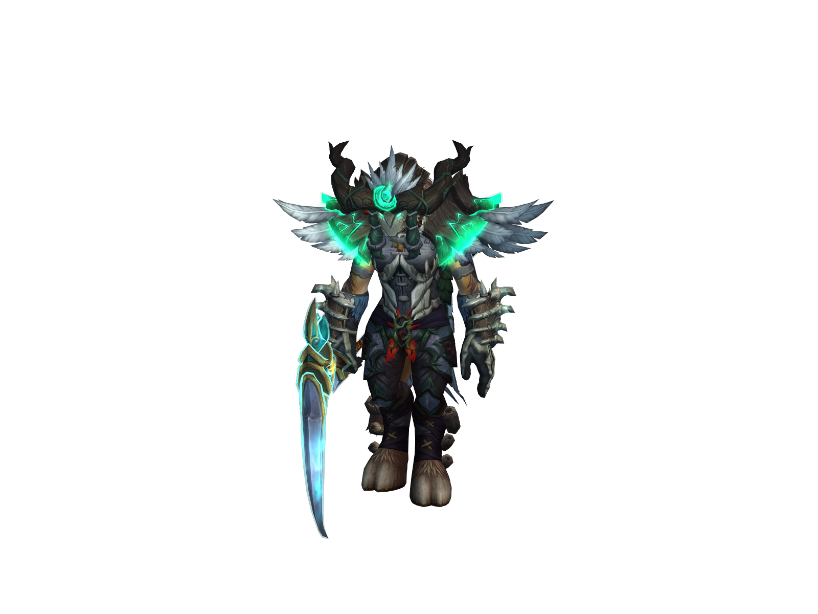 Kunfupandaa 3D character render