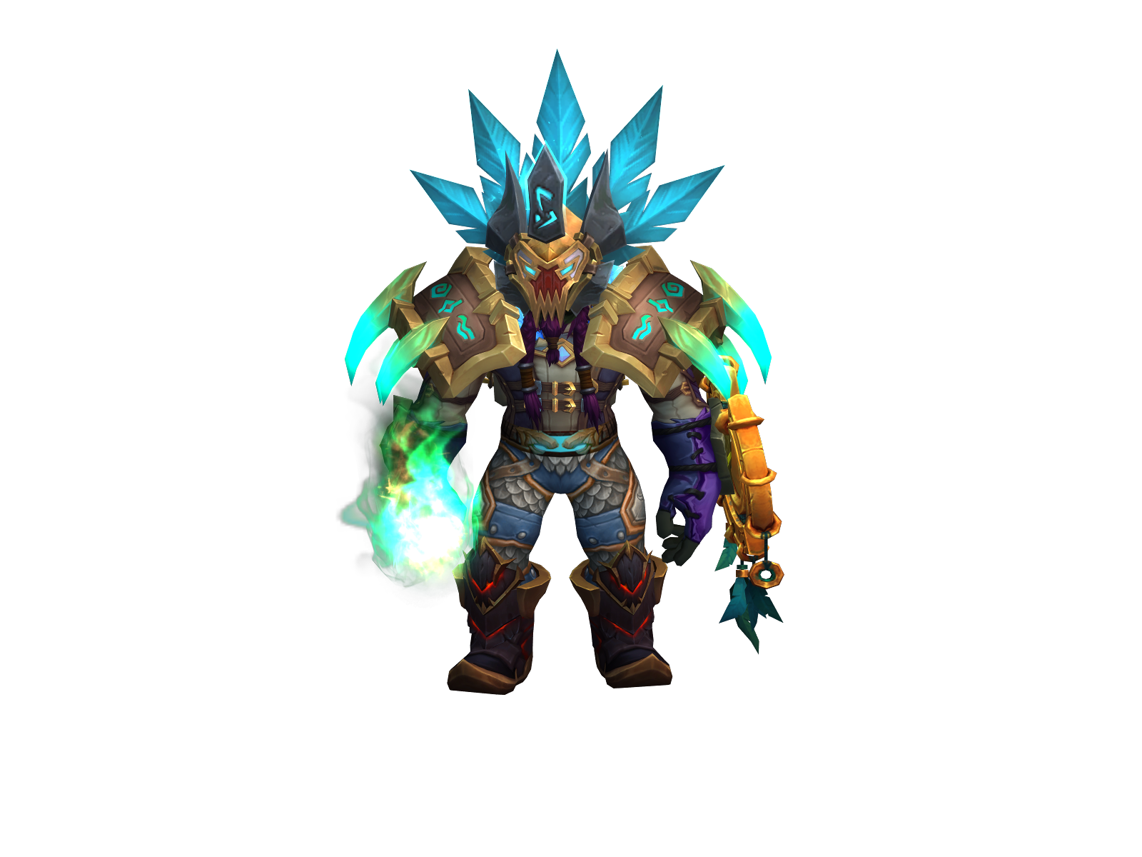 Adønis 3D character render