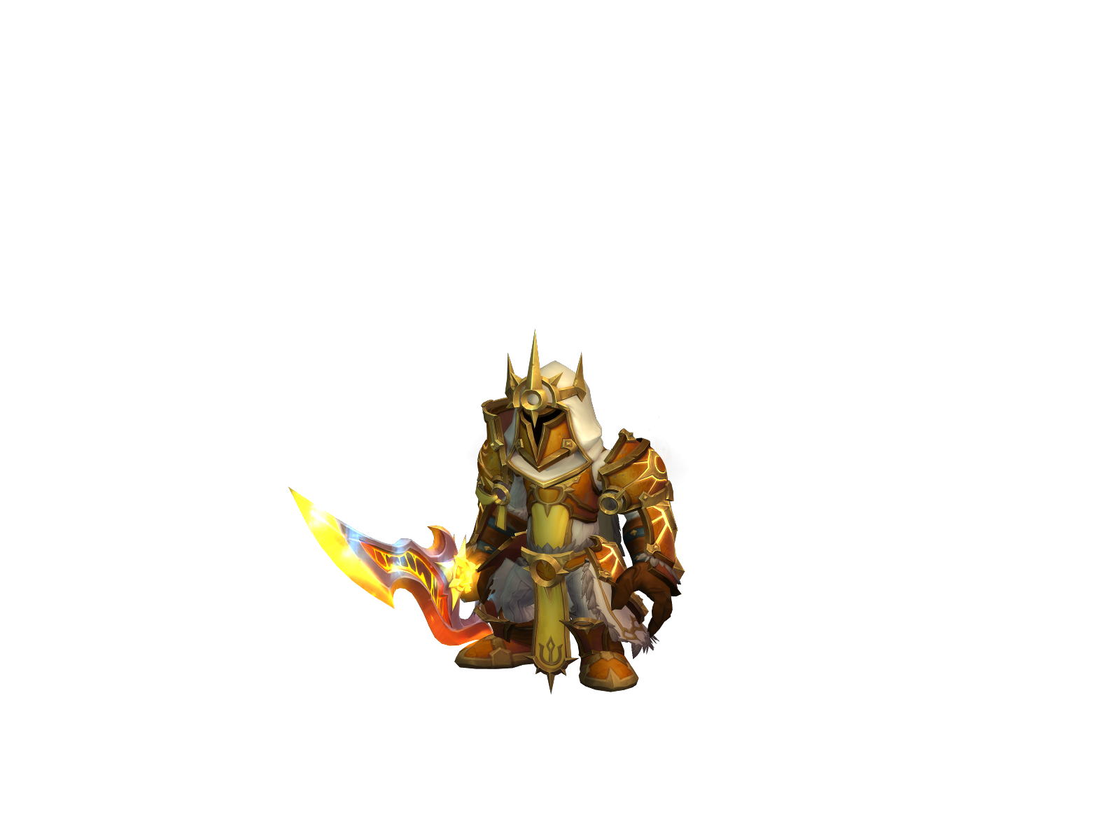 Haardluck 3D character render