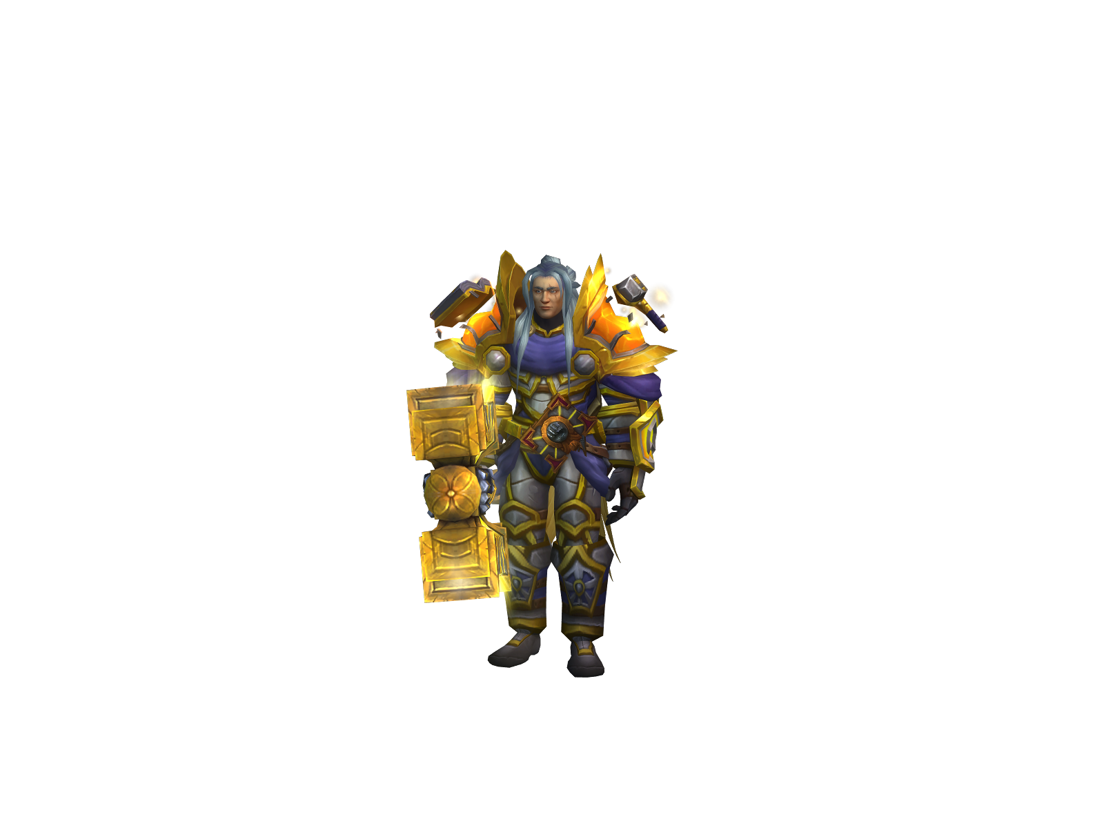 Okokk 3D character render