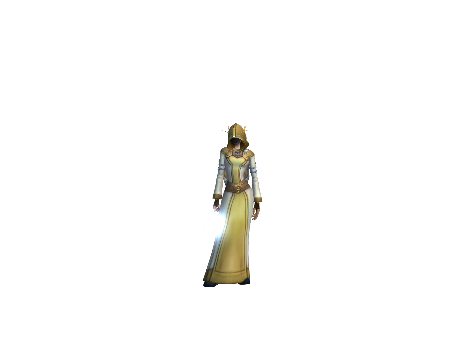 Hierophant 3D character render
