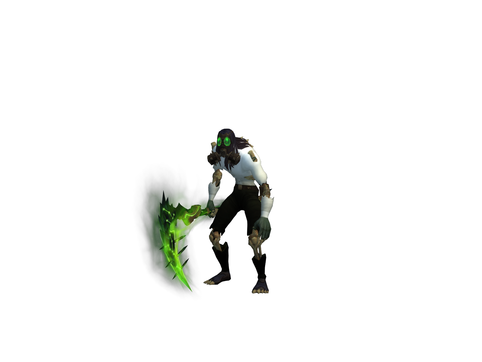 Skullbriar 3D character render