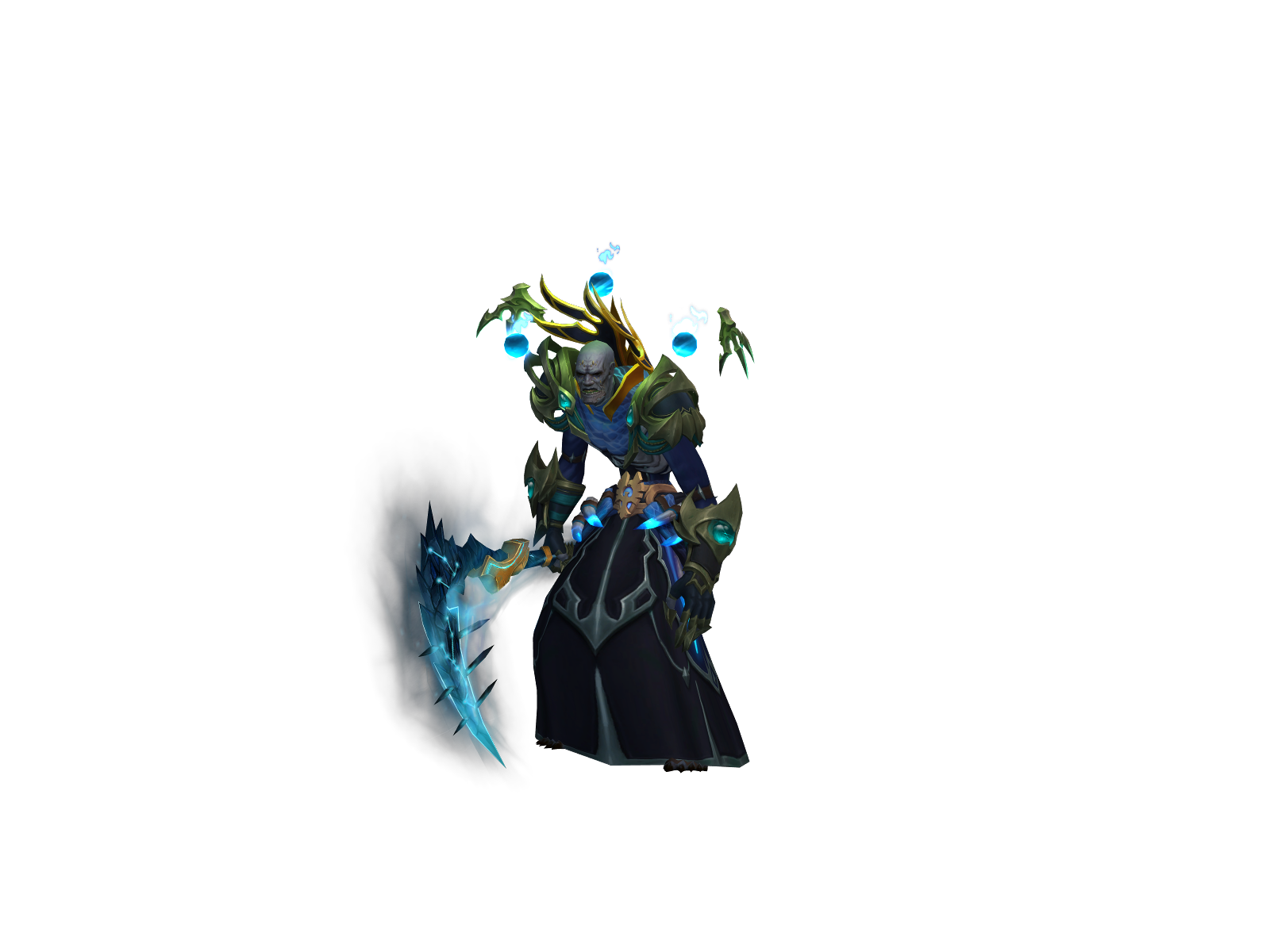 Áez 3D character render