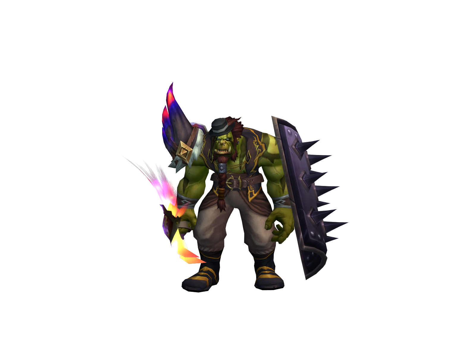 Orctorque 3D character render