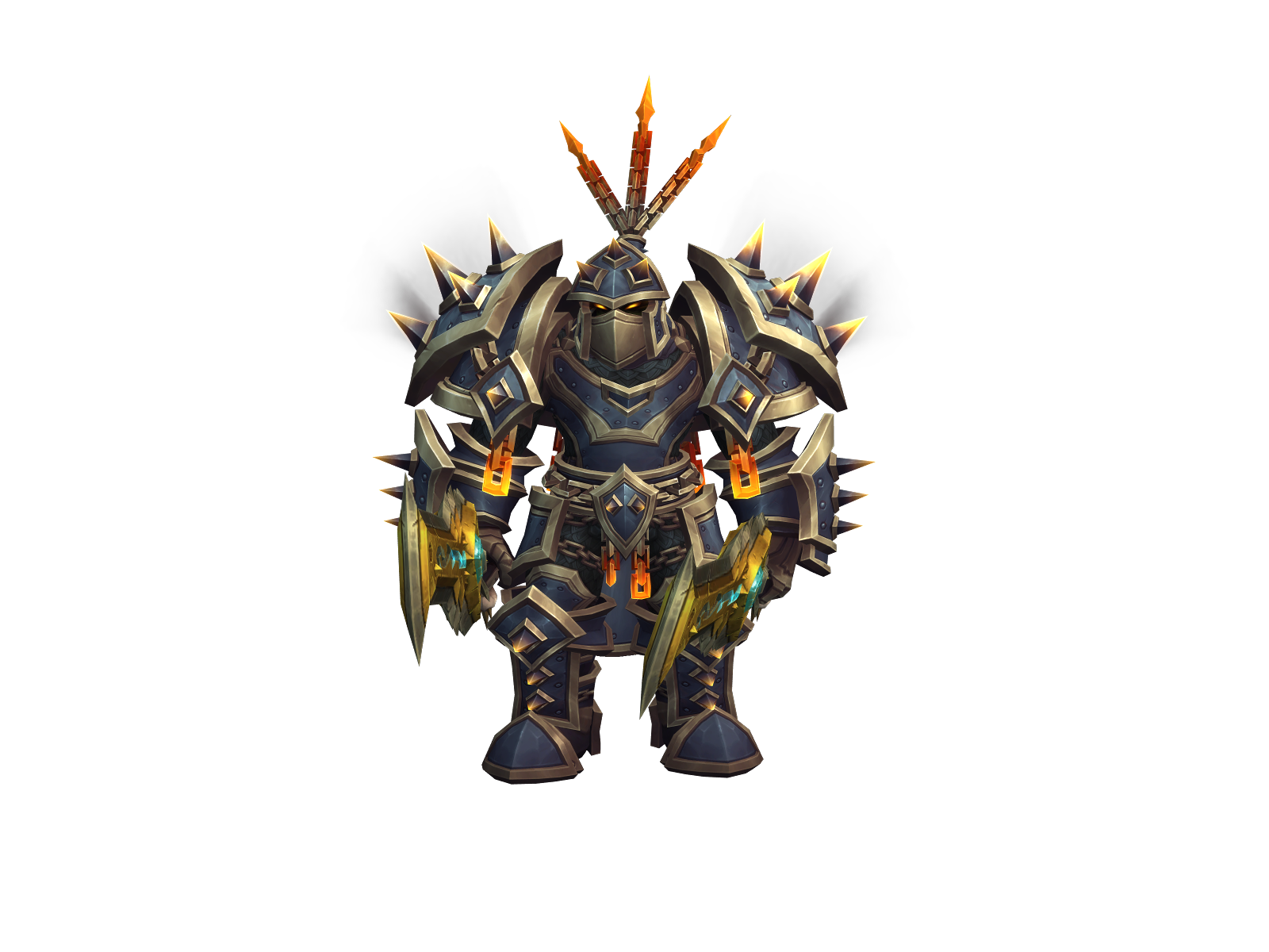 Juerreior 3D character render