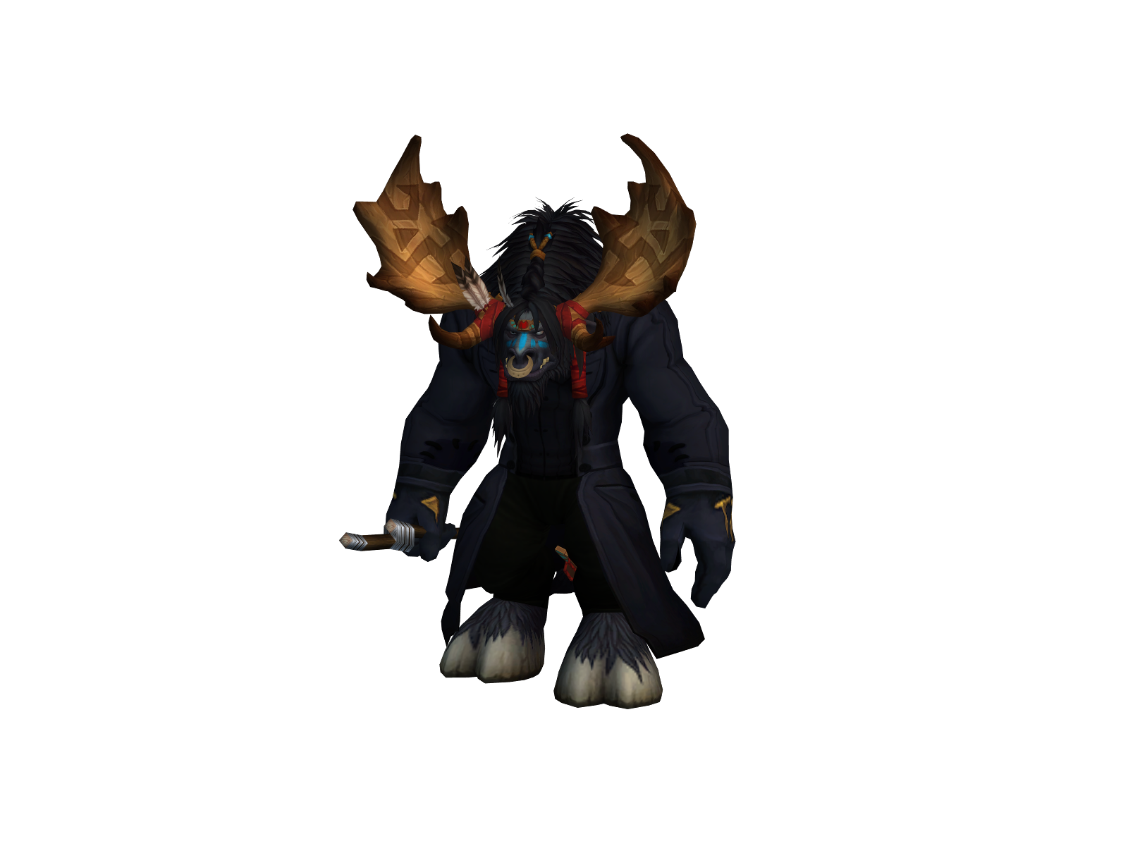 Shinbone 3D character render