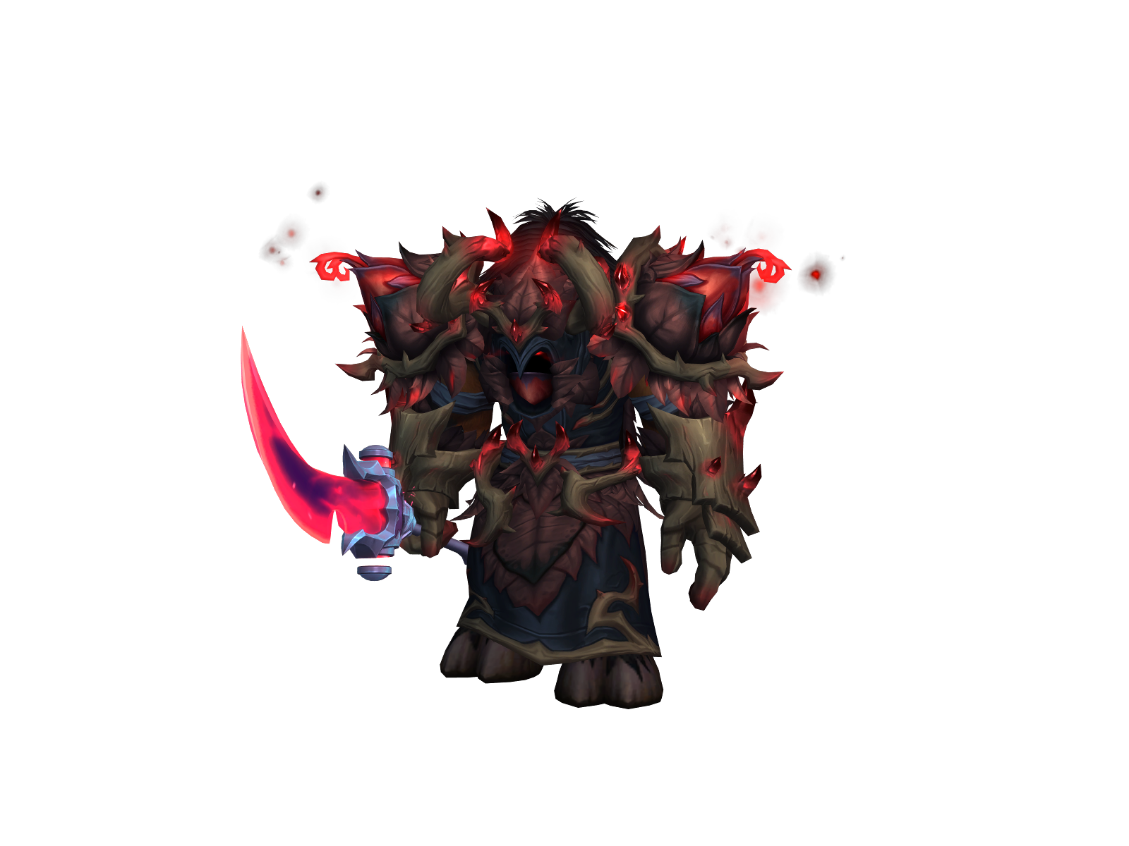 Champivore 3D character render